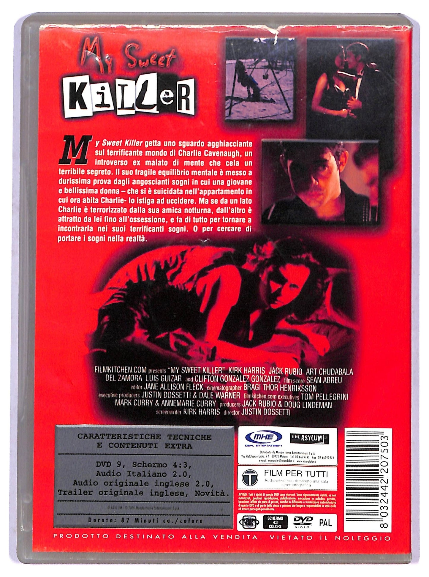 EBOND my sweet killer DVD D800933