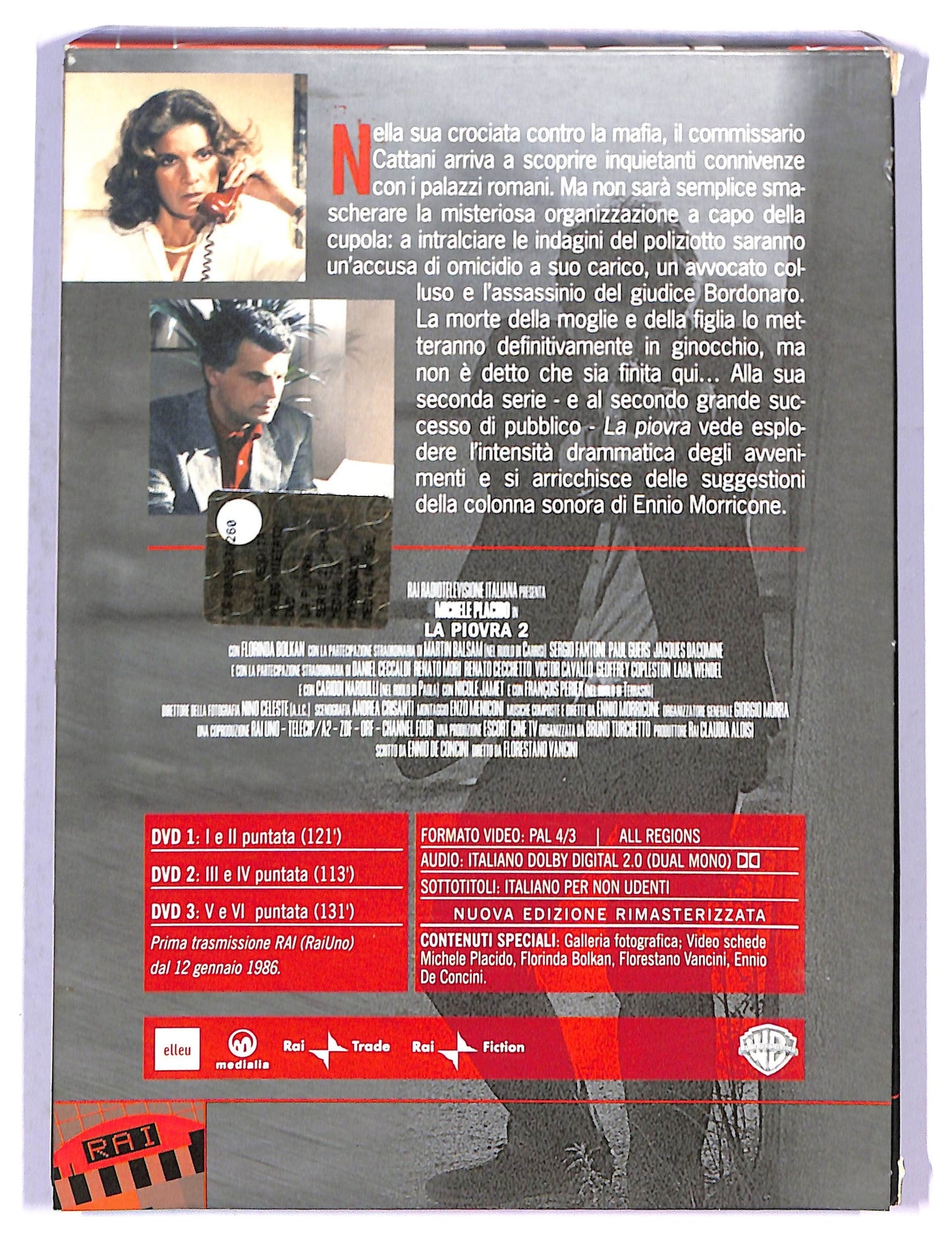EBOND La Piovra 2 EDITORIALE DVD D800946