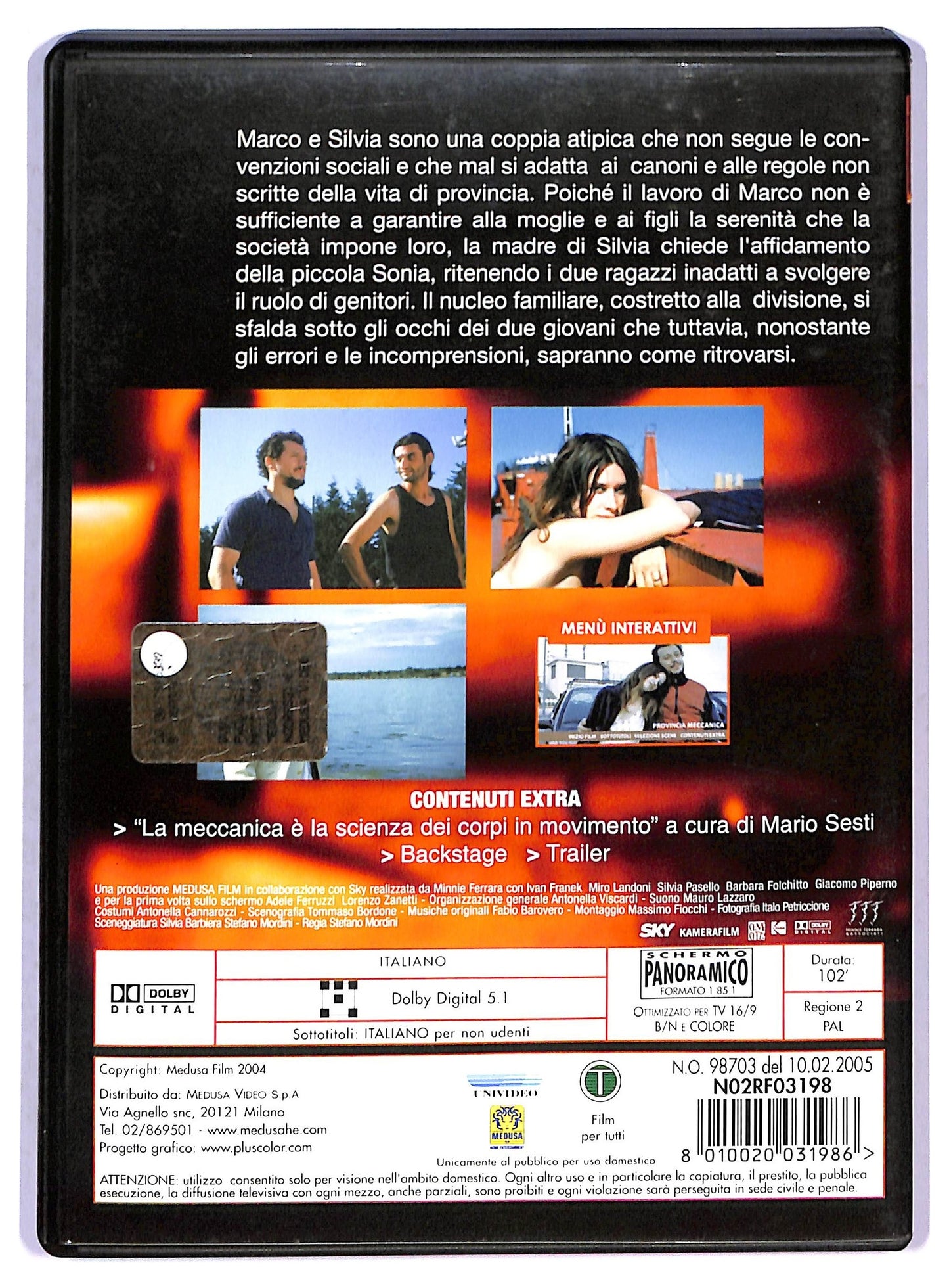 EBOND Provincia meccanica  NOLEGGIO DVD D801023
