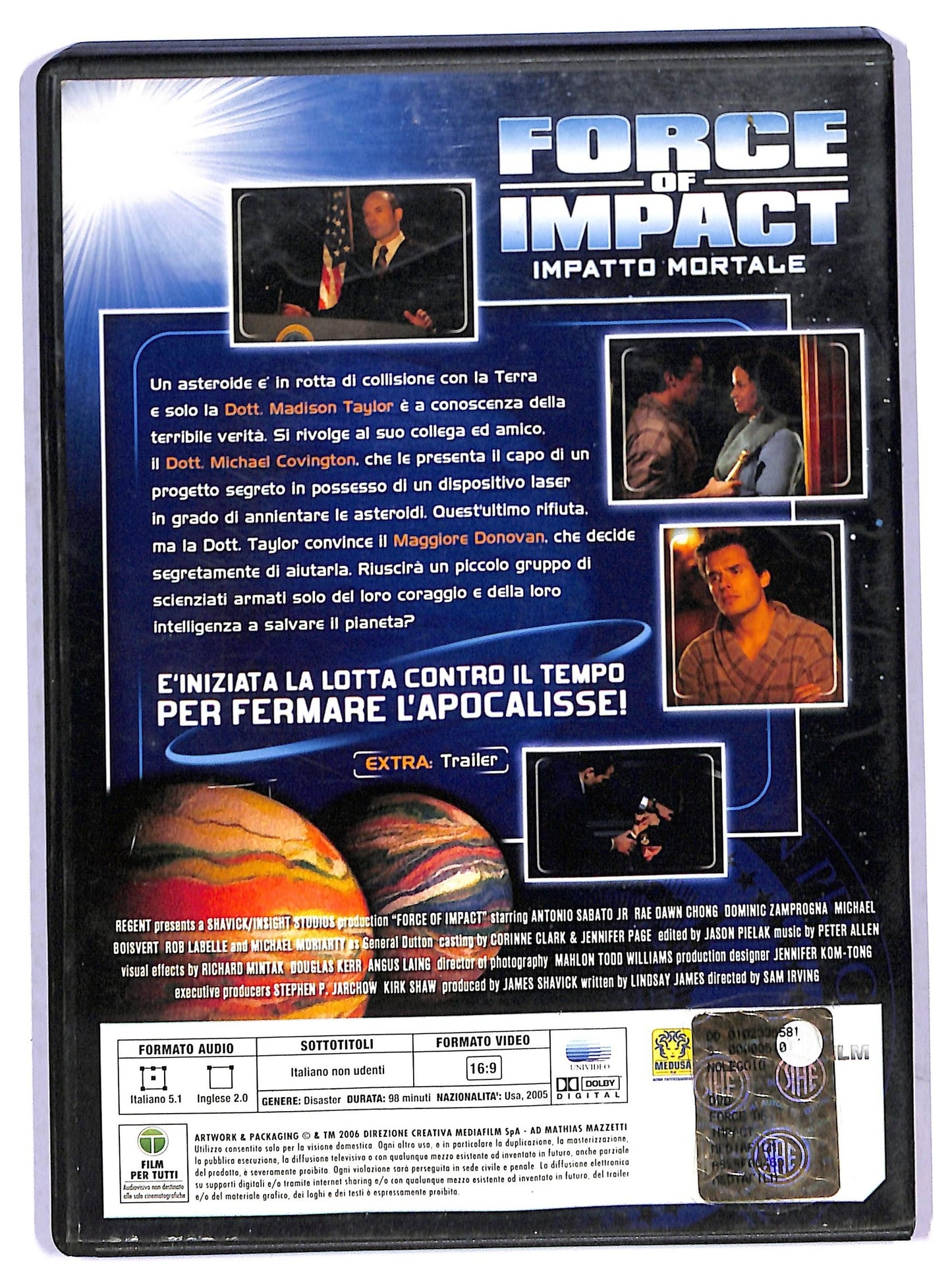 EBOND Force of Impact - Impatto Mortale DVD D801032