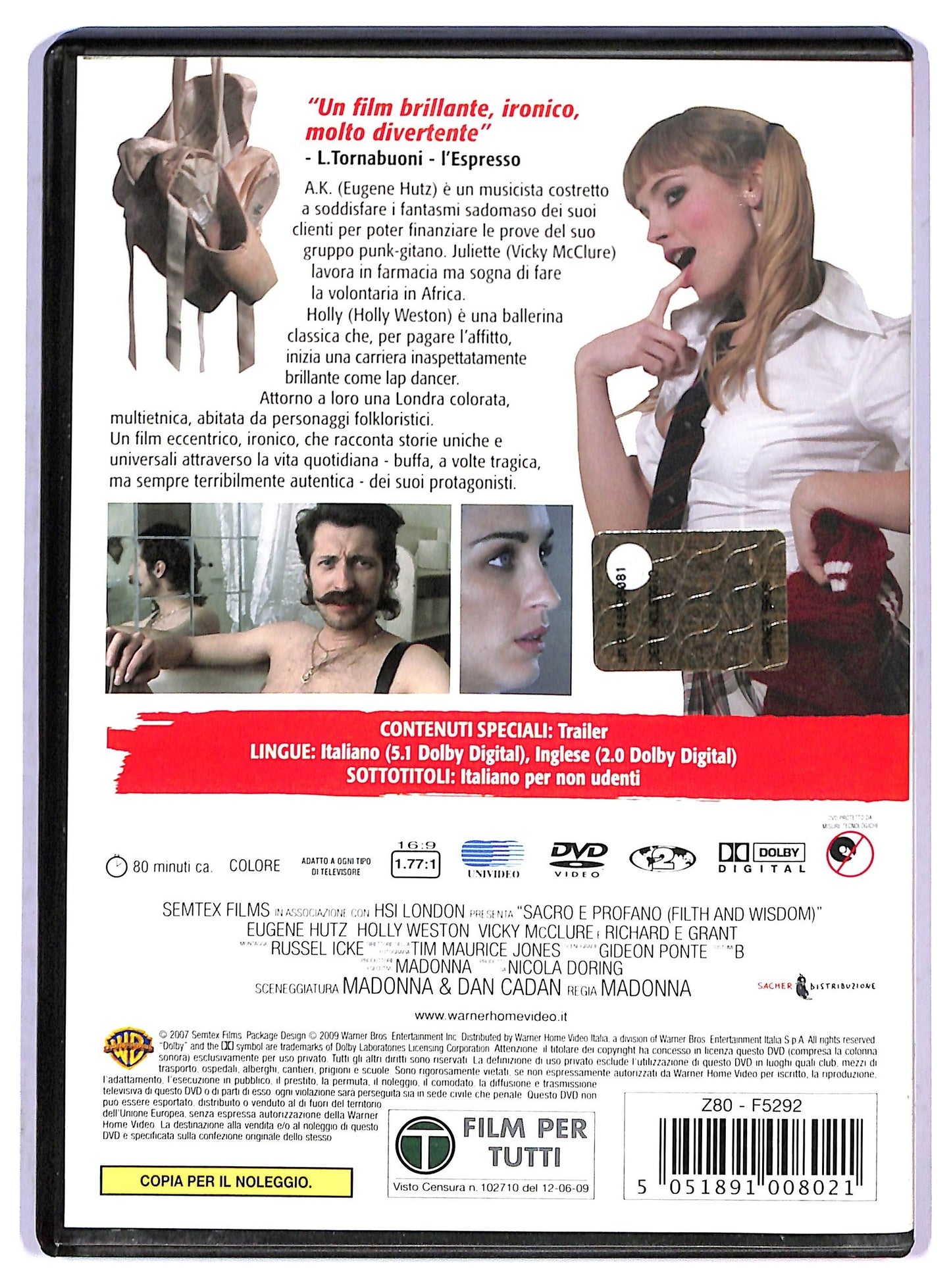 EBOND Sacro e profano NOLEGGIO DVD D801038