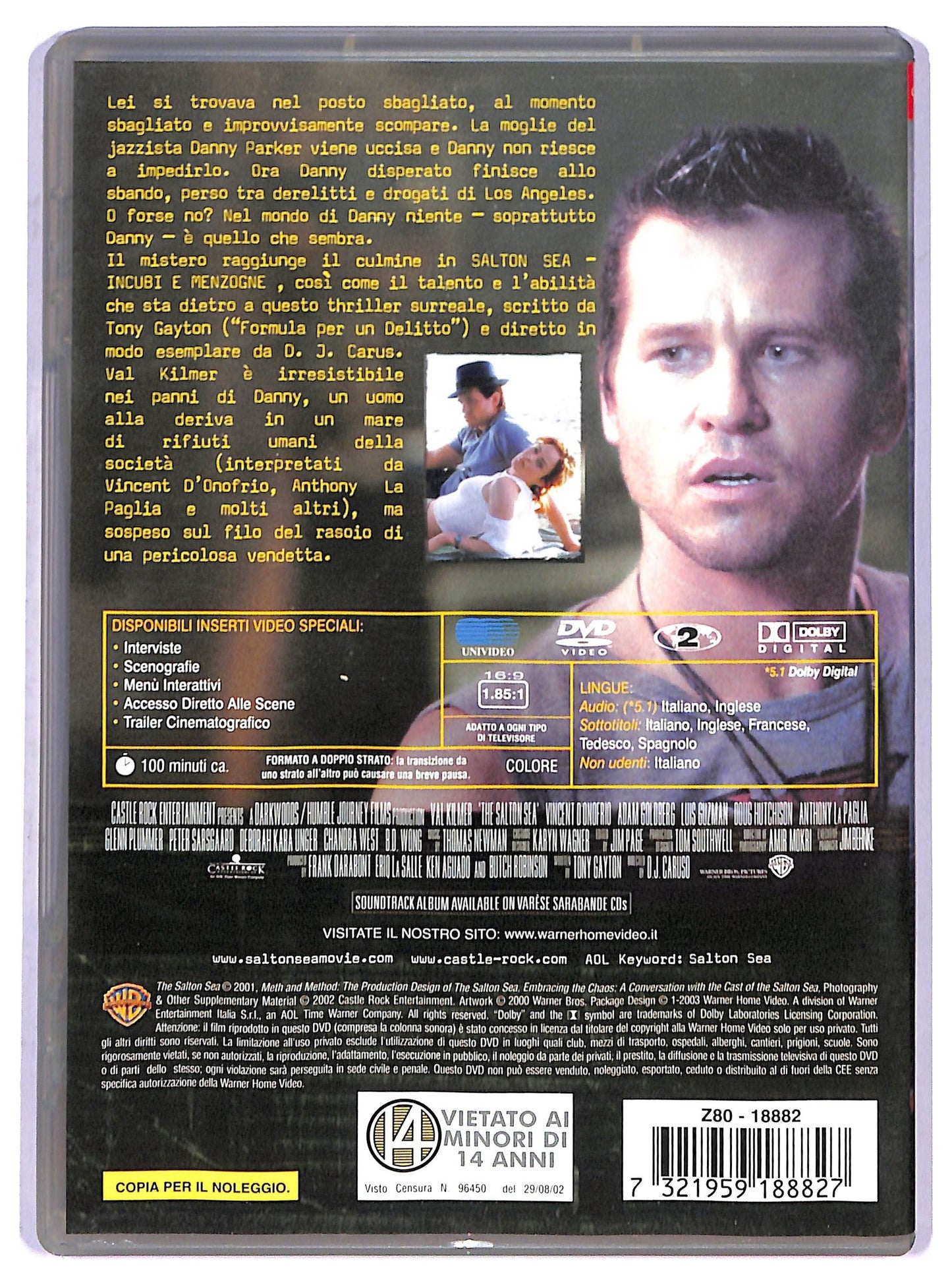 EBOND Salton Sea  DVD D801056