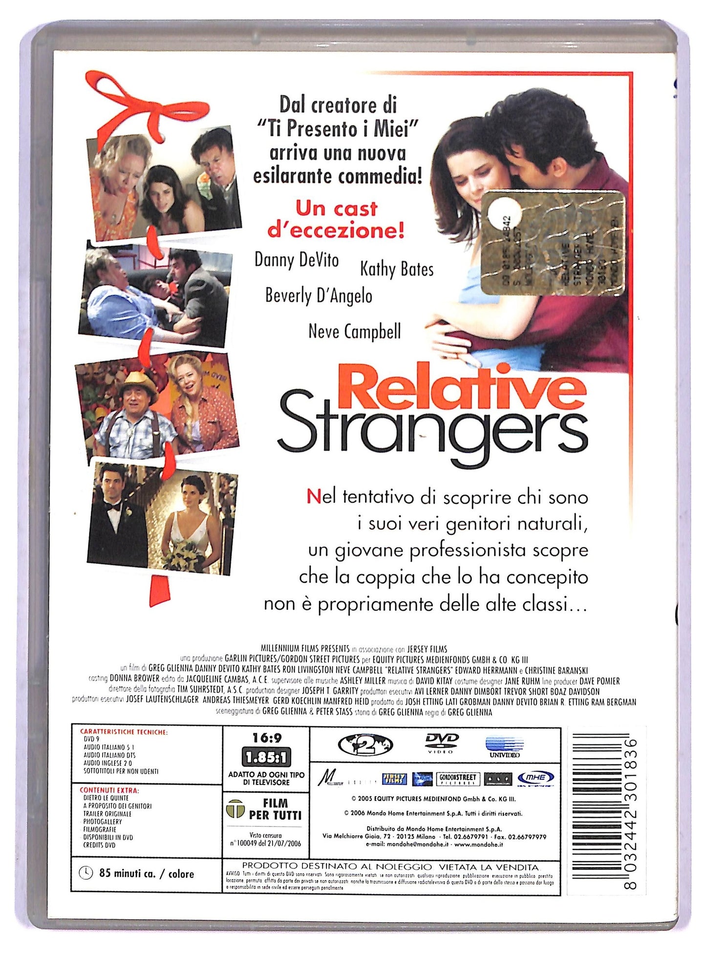 EBOND Relative Strangers - Aiuto! Sono Arrivati i Miei DVD Ex Noleggio D801104