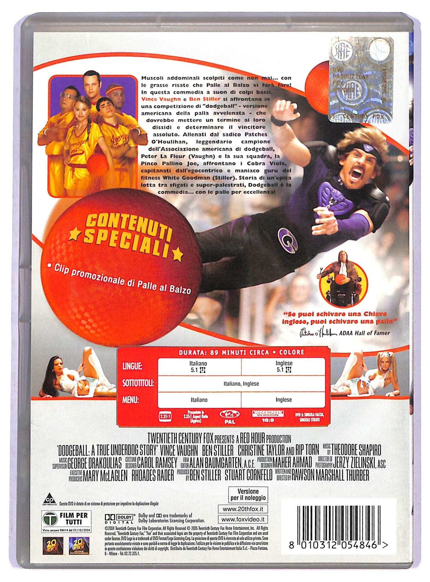 EBOND Palle Al Balzo Dodgeball DVD Ex Noleggio D801107