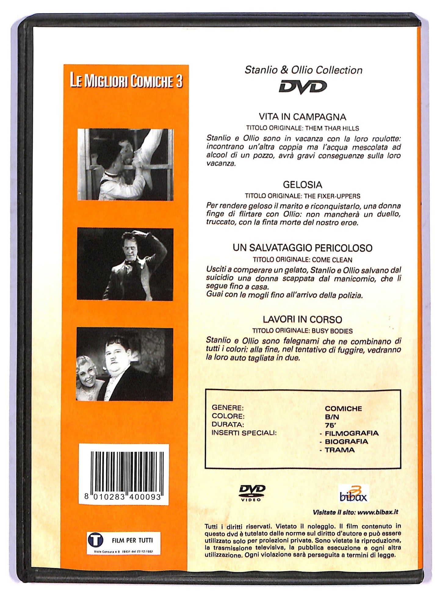 EBOND stanlio e ollio - le migliori comiche volume 3 DVD D801129