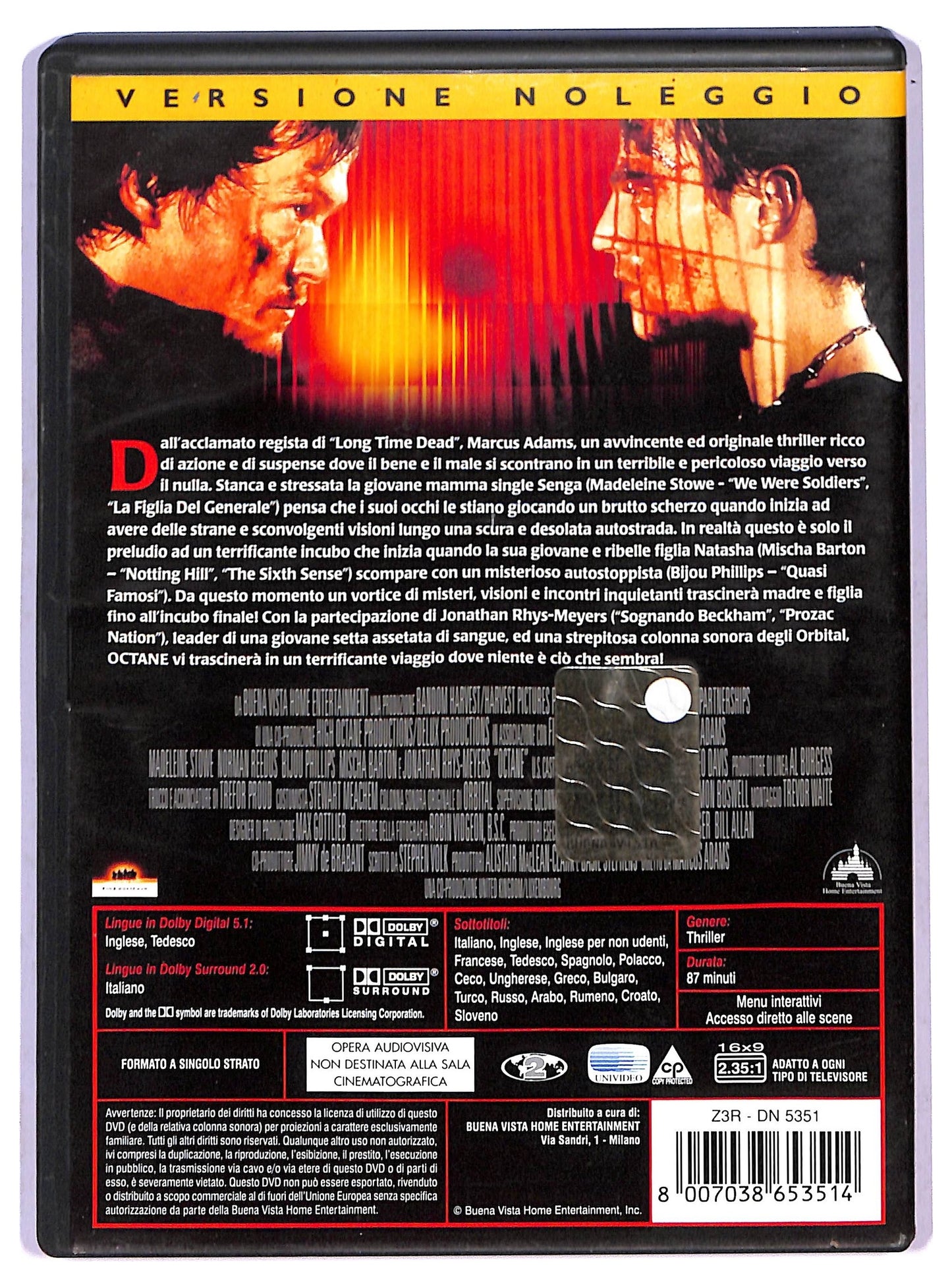 EBOND Octane  NOLEGGIO DVD D801141
