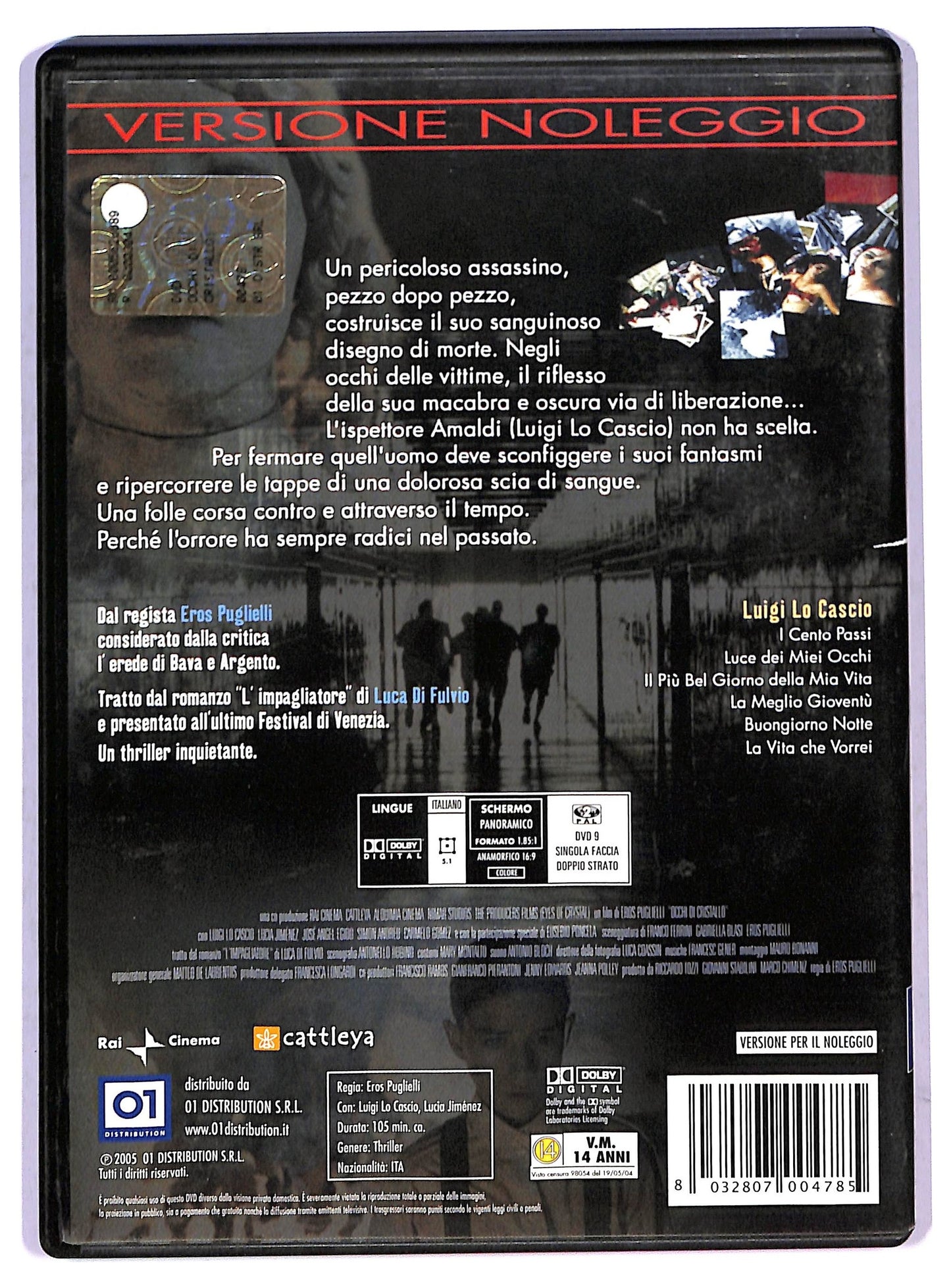 EBOND Occhi di cristallo NOLEGGIO DVD D801143