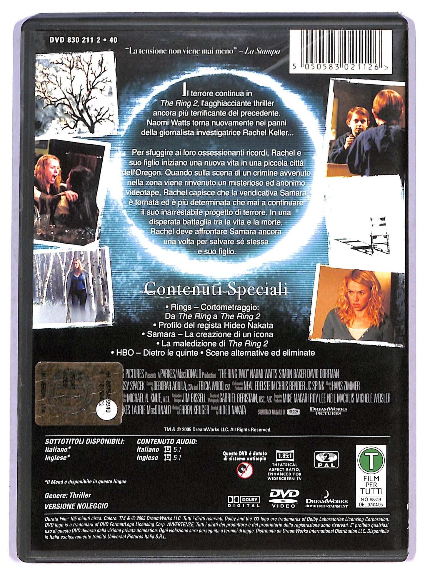 EBOND The Ring 2 NOLEGGIO DVD D801156