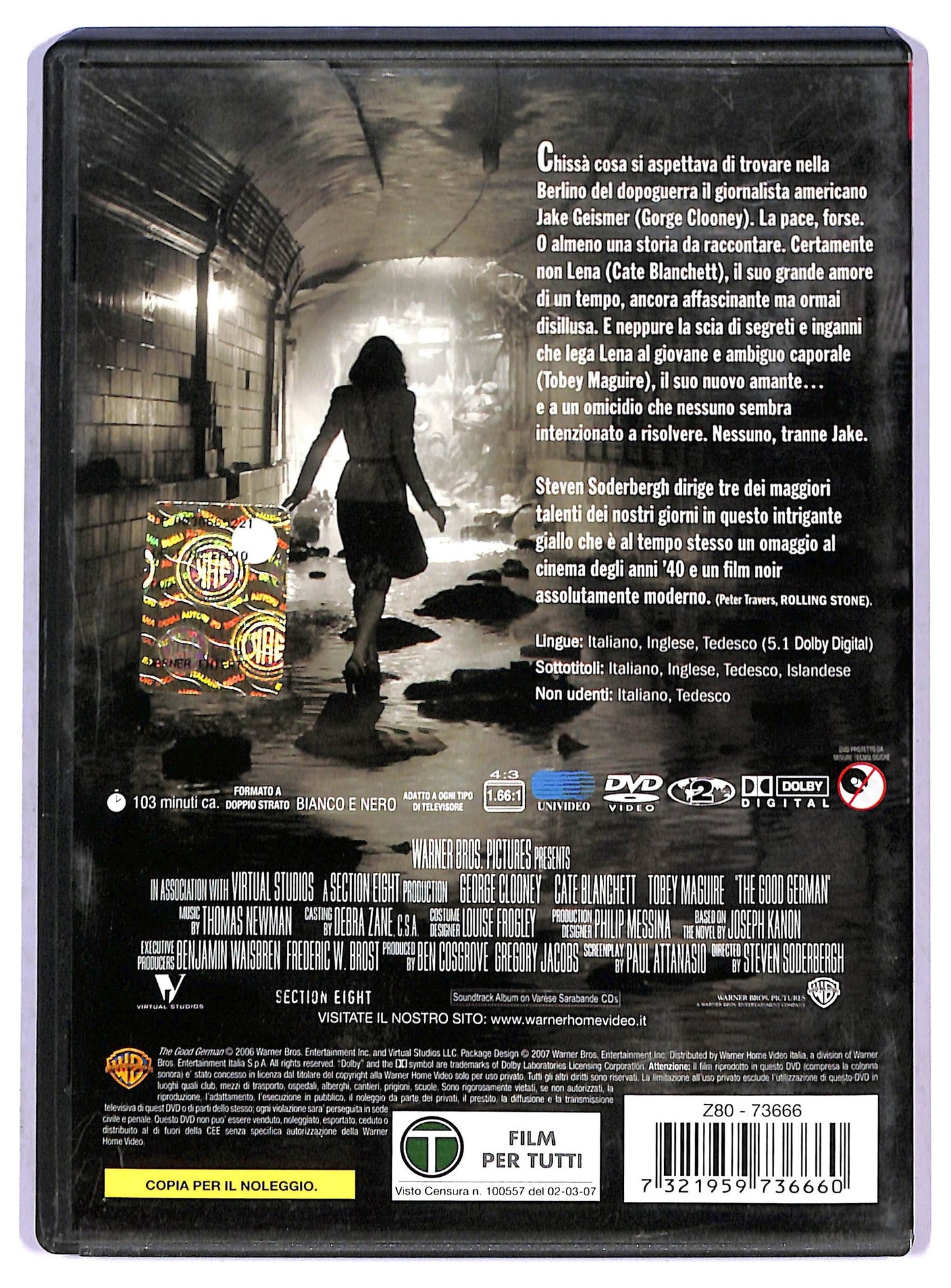 EBOND Intrigo a Berlino  NOLEGGIO DVD D801158