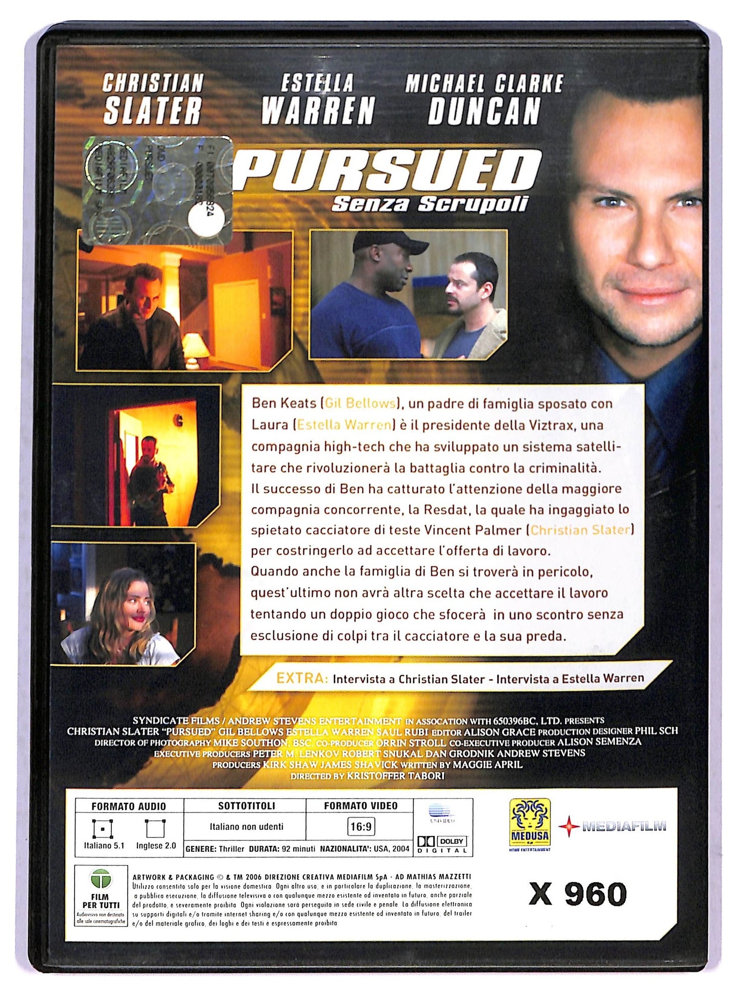 EBOND Pursued - Senza scrupoli NOLEGGIO DVD D801160
