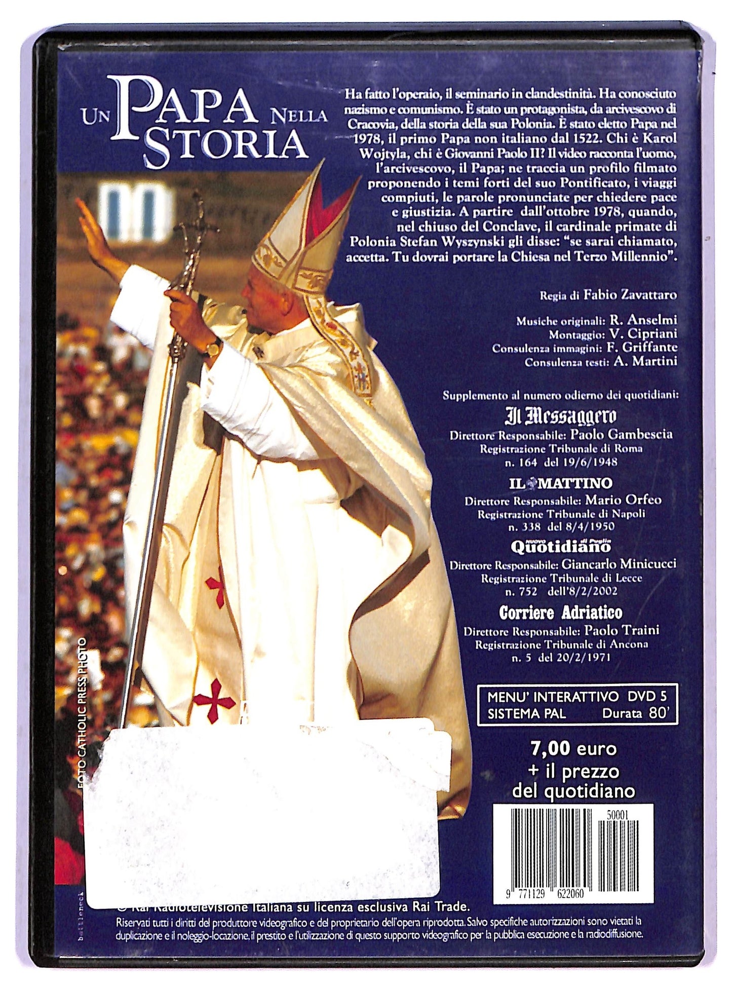 EBOND Karol Wojtyla - un Papa nella storia EDITORIALE DVD D801211