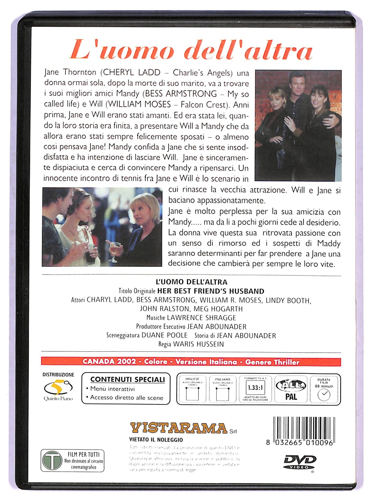 EBOND L'uomo dell'altra DVD D801213