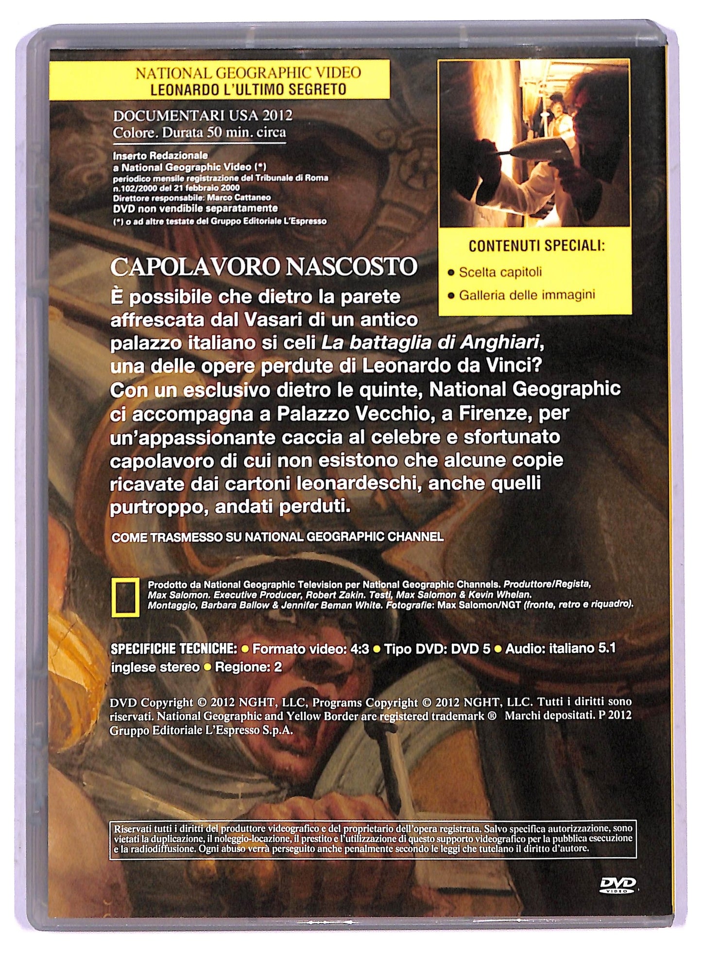 EBOND Leonardo: L'ultimo Segreto - National Geographic Vol.116 DVD D801218