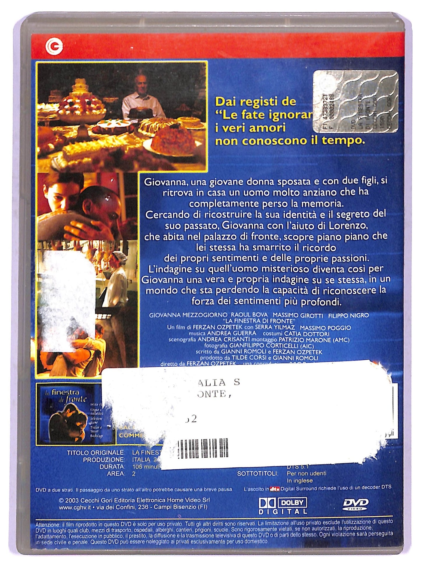 EBOND la finestra di fronte DVD D801223