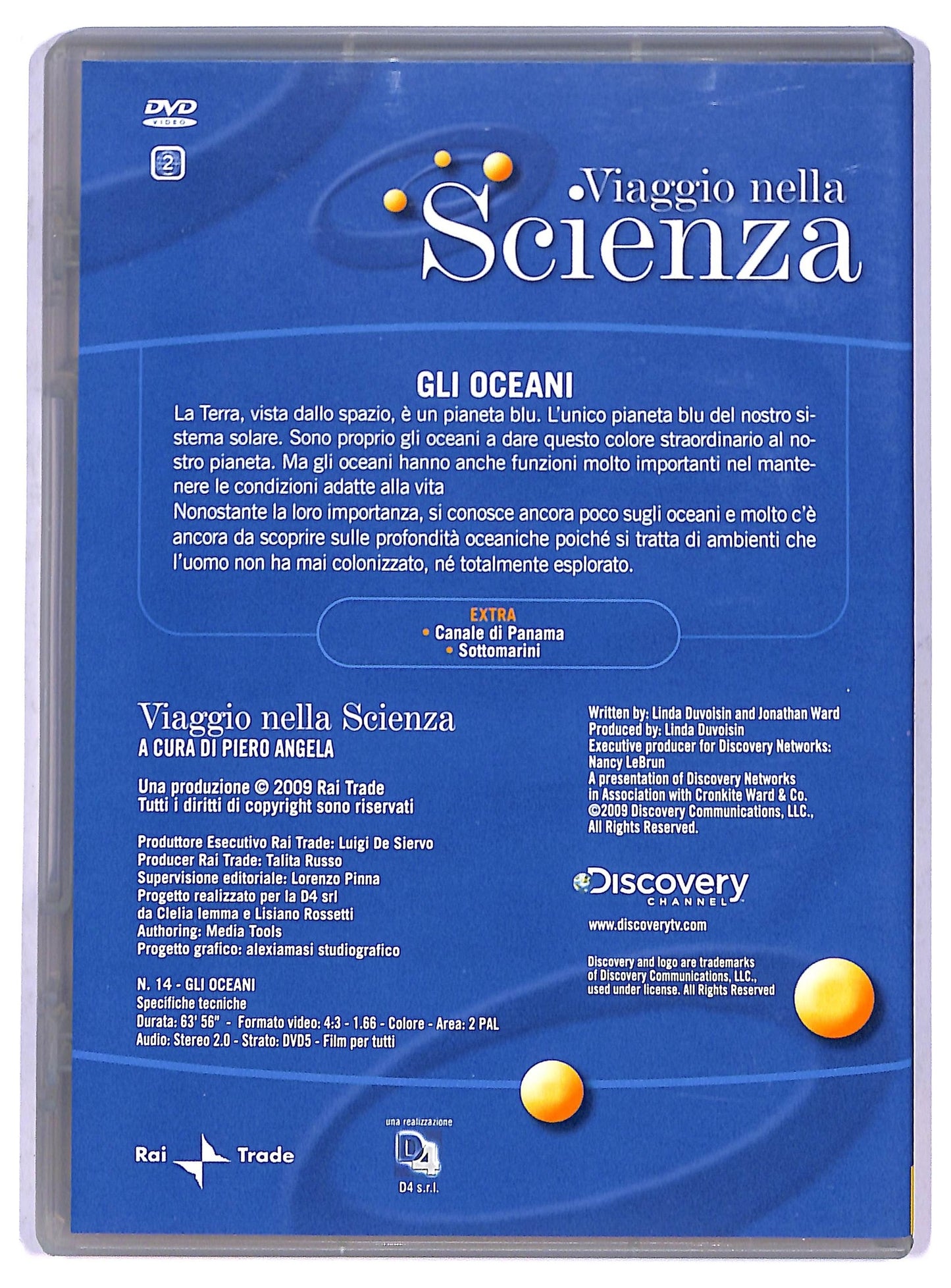 EBOND Viaggio nella scienza 14 - gli oceani EDITORIALE DVD D801243