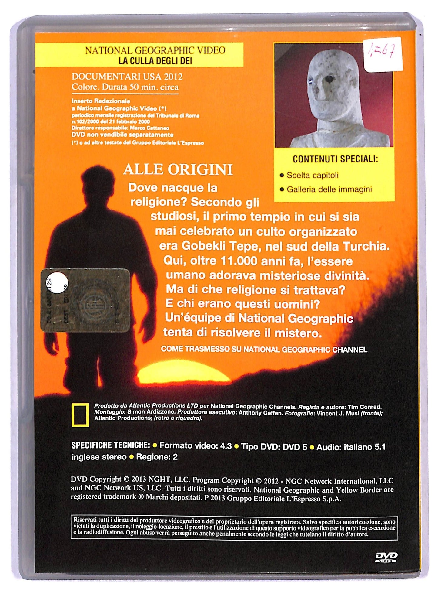 EBOND La Culla Degli Dei  DVD  Editoriale D801251