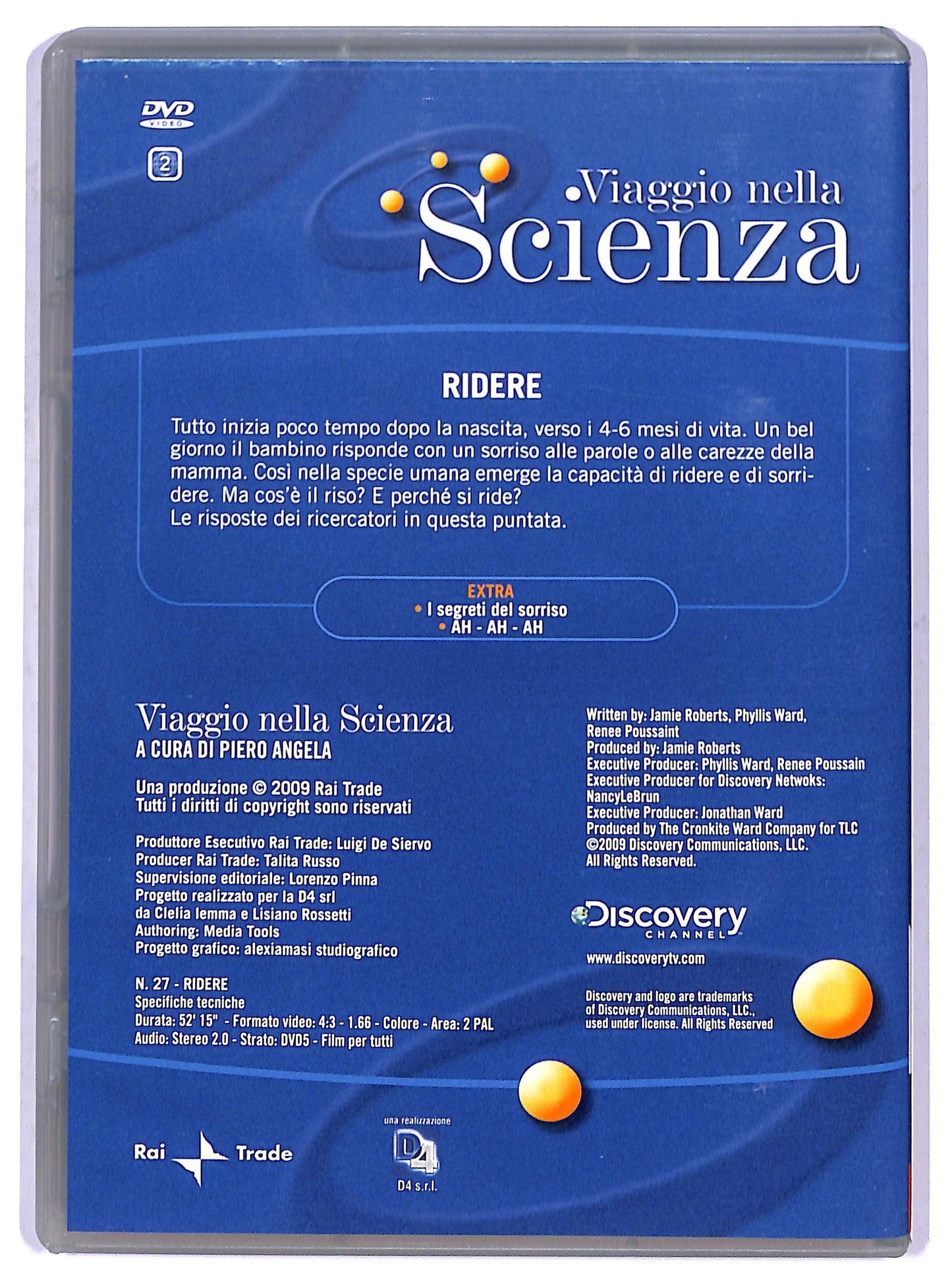 EBOND Viaggio nella scienza 27 - ridere EDITORIALE DVD D801259