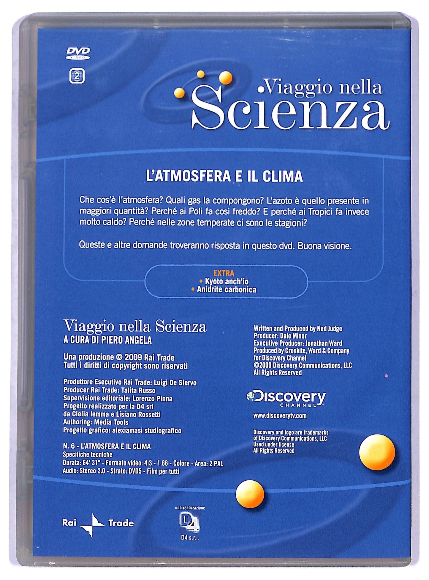EBOND Viaggio nella scienza 6 - l'atmosfera e il clima EDITORIALE DVD D801302