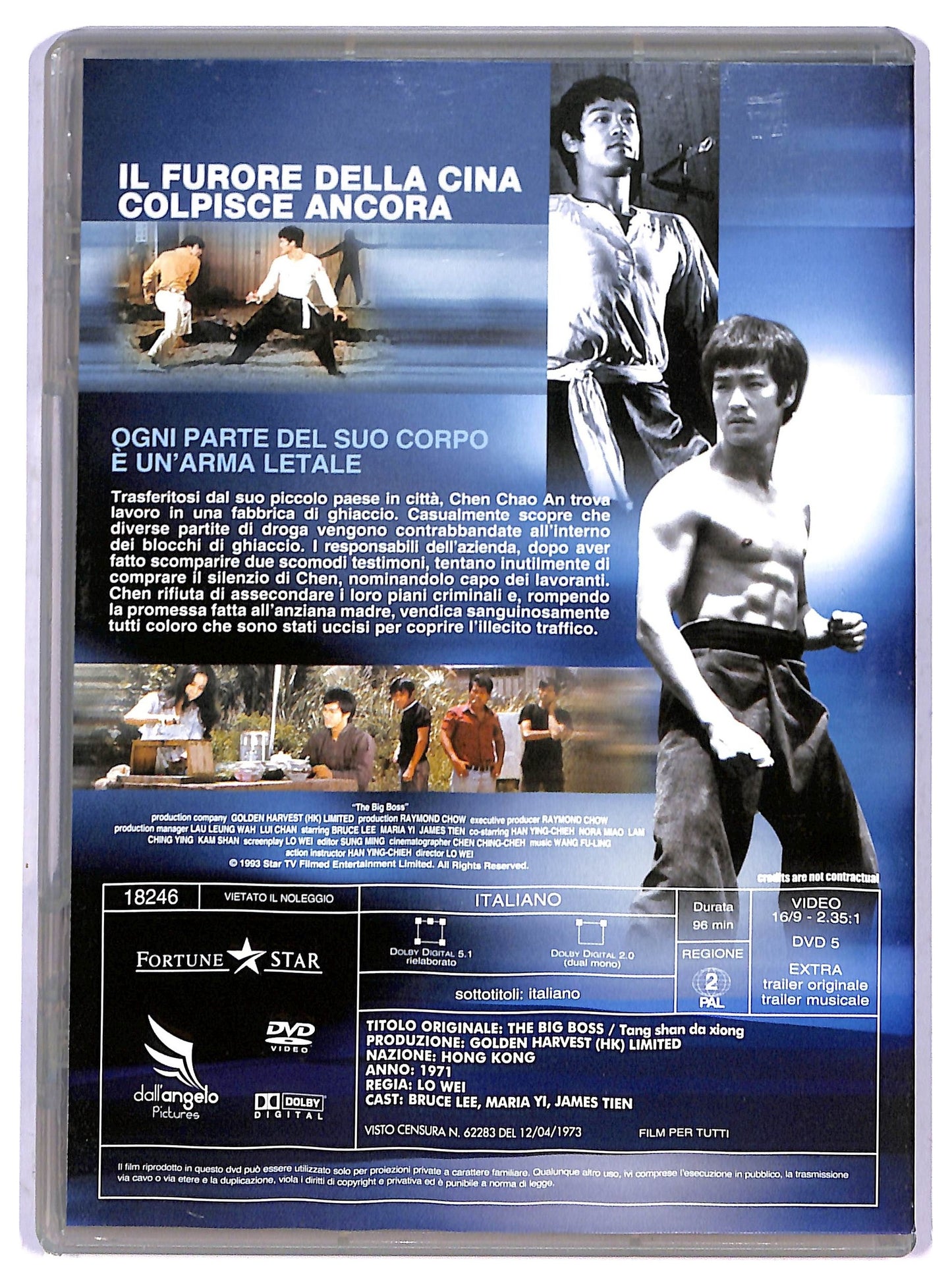 EBOND Il furore della cina colpisce ancora DVD D801330