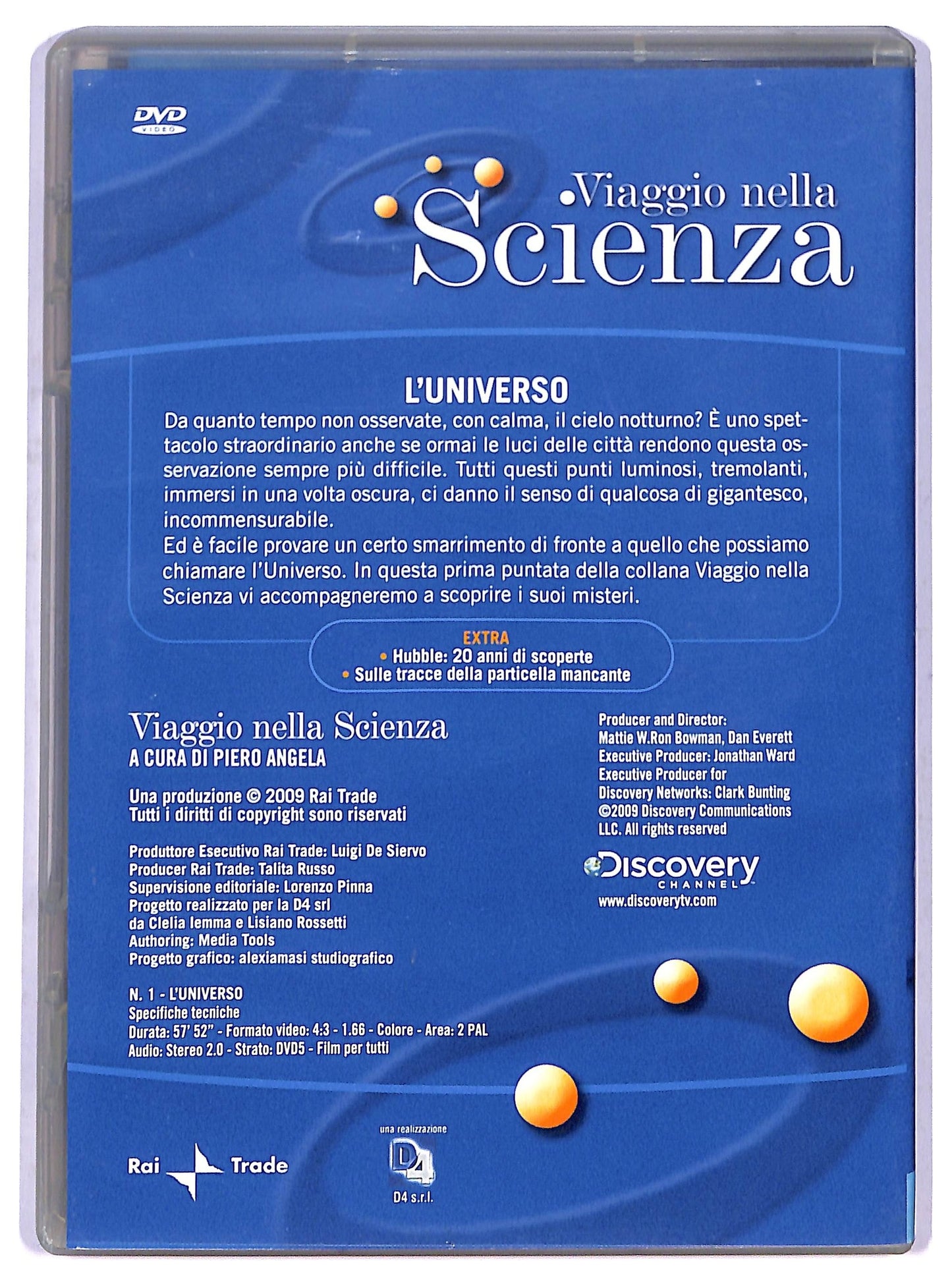 EBOND L'universo  Vol.1 - Viaggio Nello Spazio-tempo DVD  Editoriale D801332