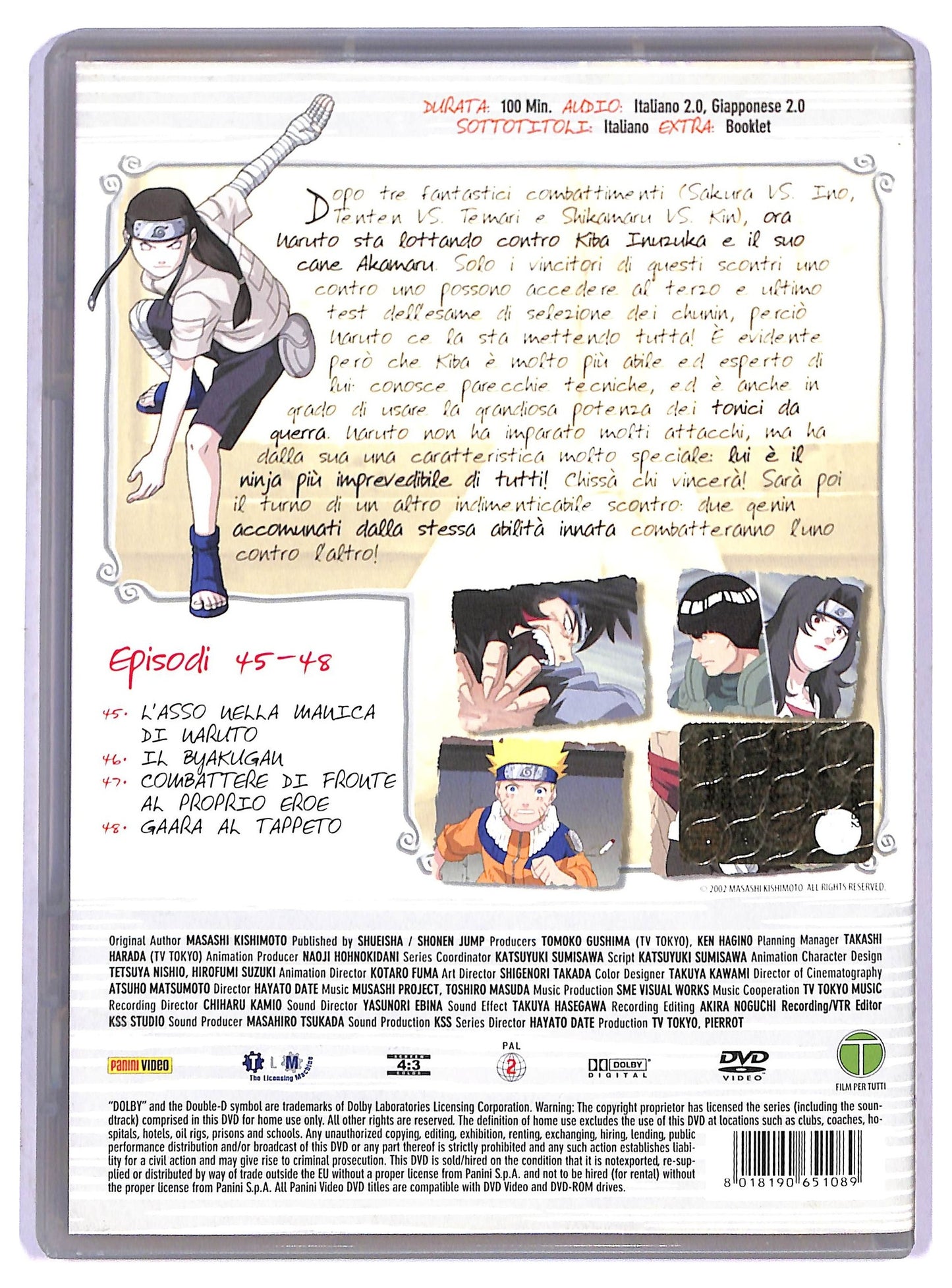 EBOND Naruto Volume 11 Episodi 45 - 48 DVD D801336