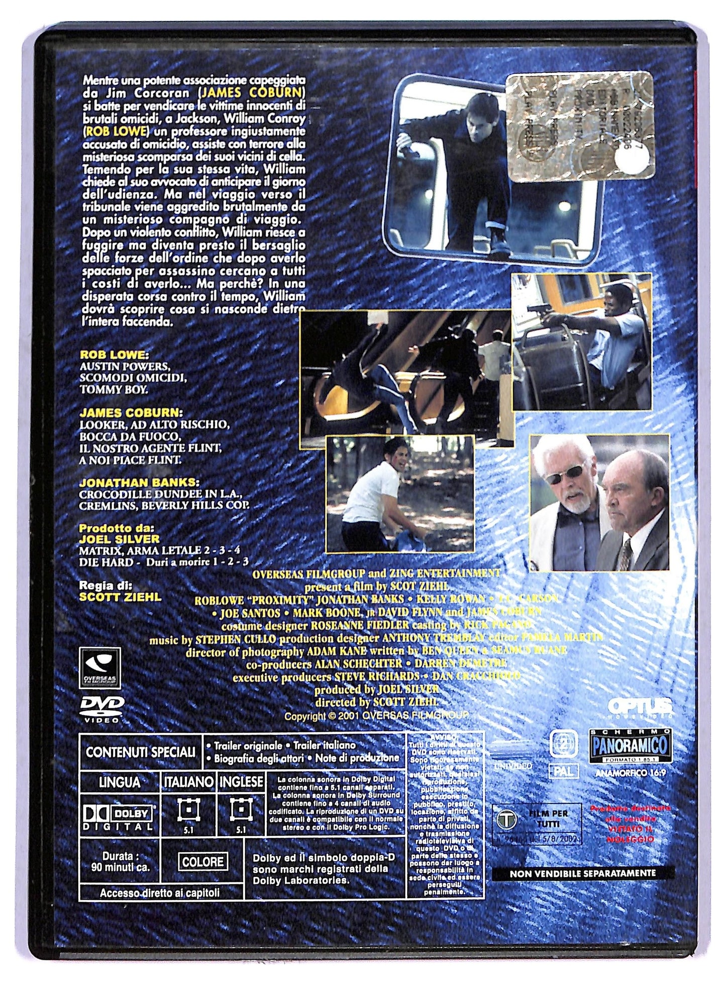 EBOND Proximity - Doppia fuga EDITORIALE DVD D801341