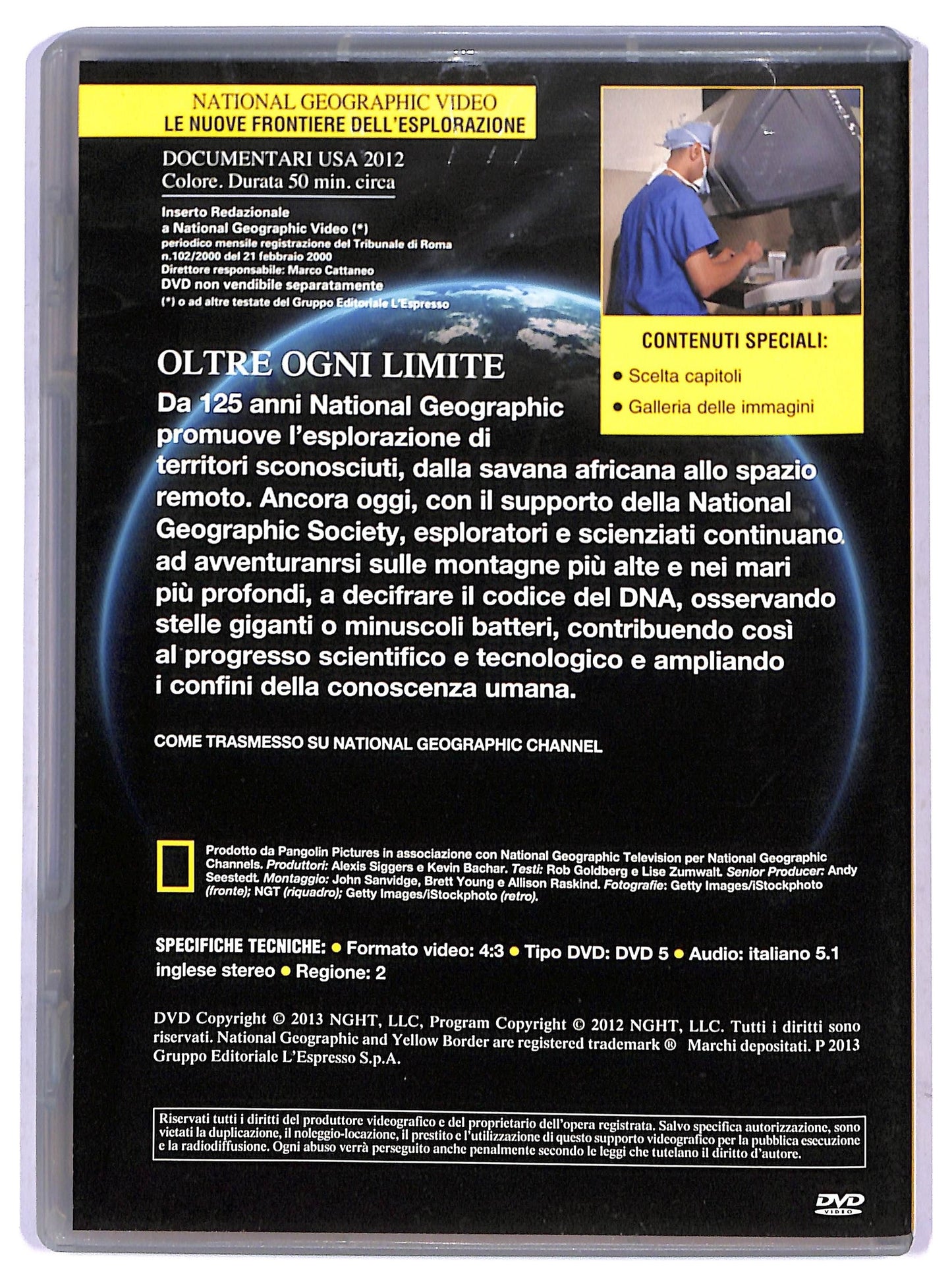 EBOND Le Nuove Frontiere Dell'esplorazione National Geographic N.120 DVD D801344