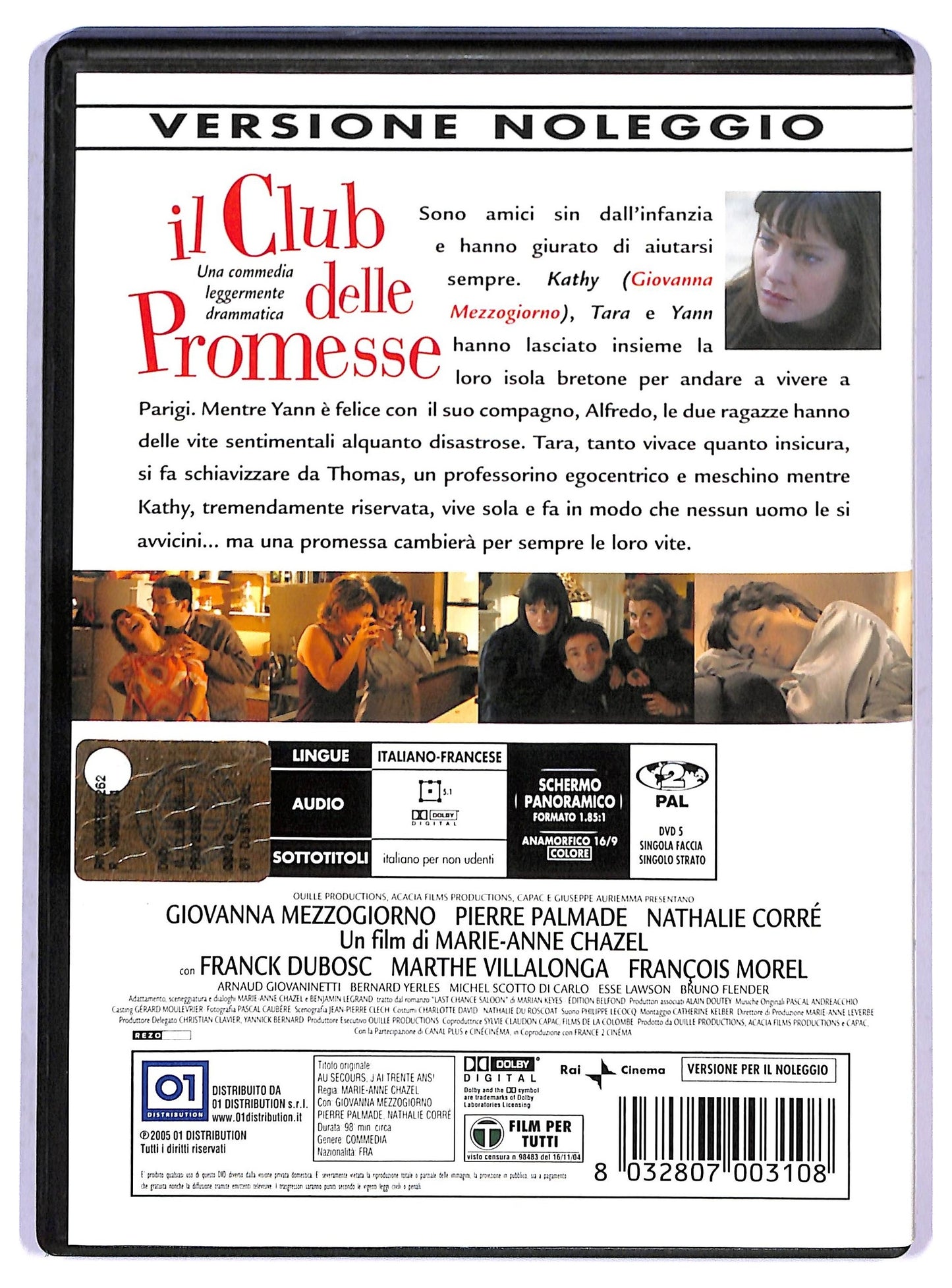 EBOND Il club delle promesse Noleggio DVD D801347