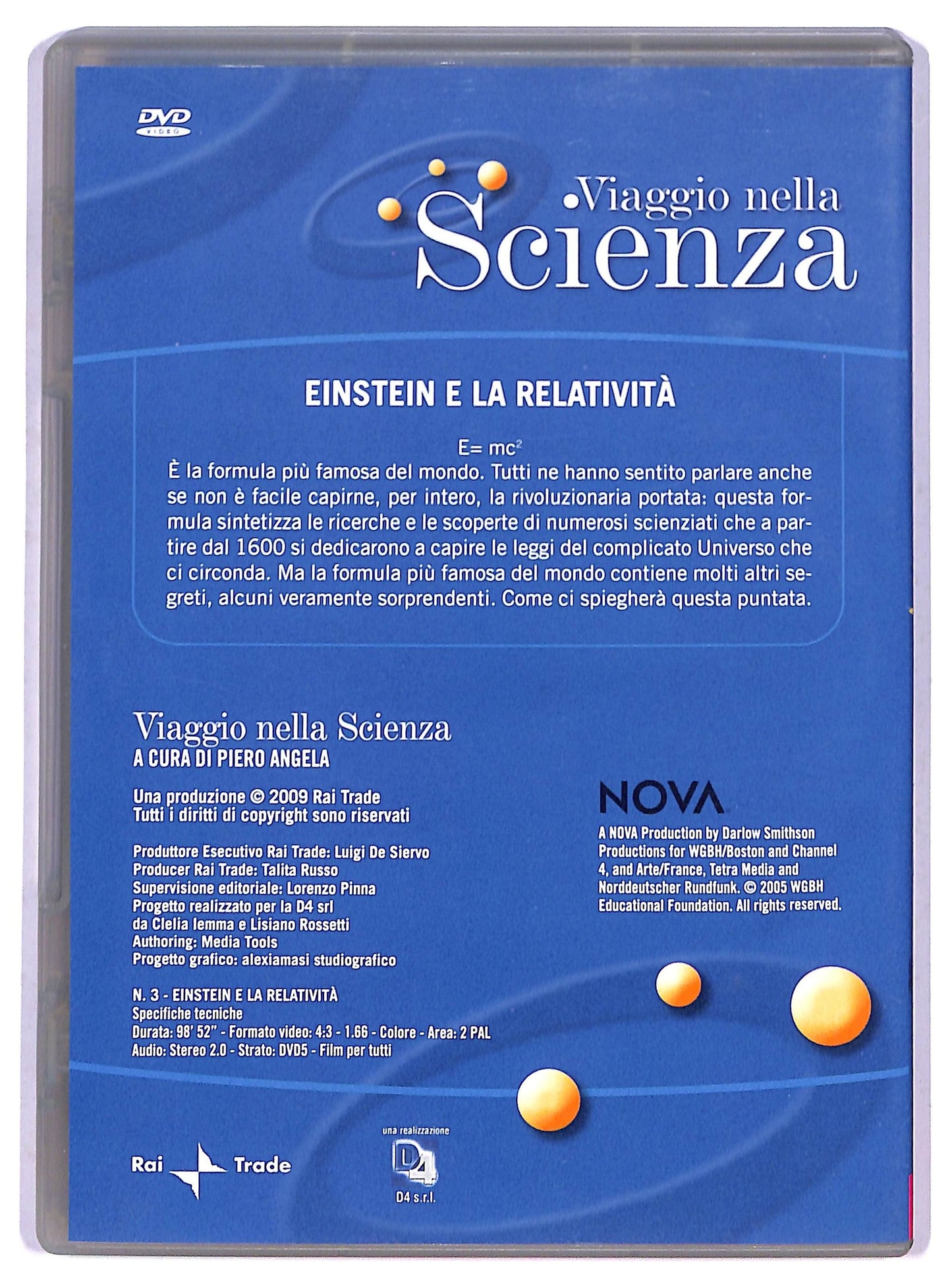 EBOND Viaggio nella Scienza - Einstein e la relativita'  EDITORIALE  DVD D801434