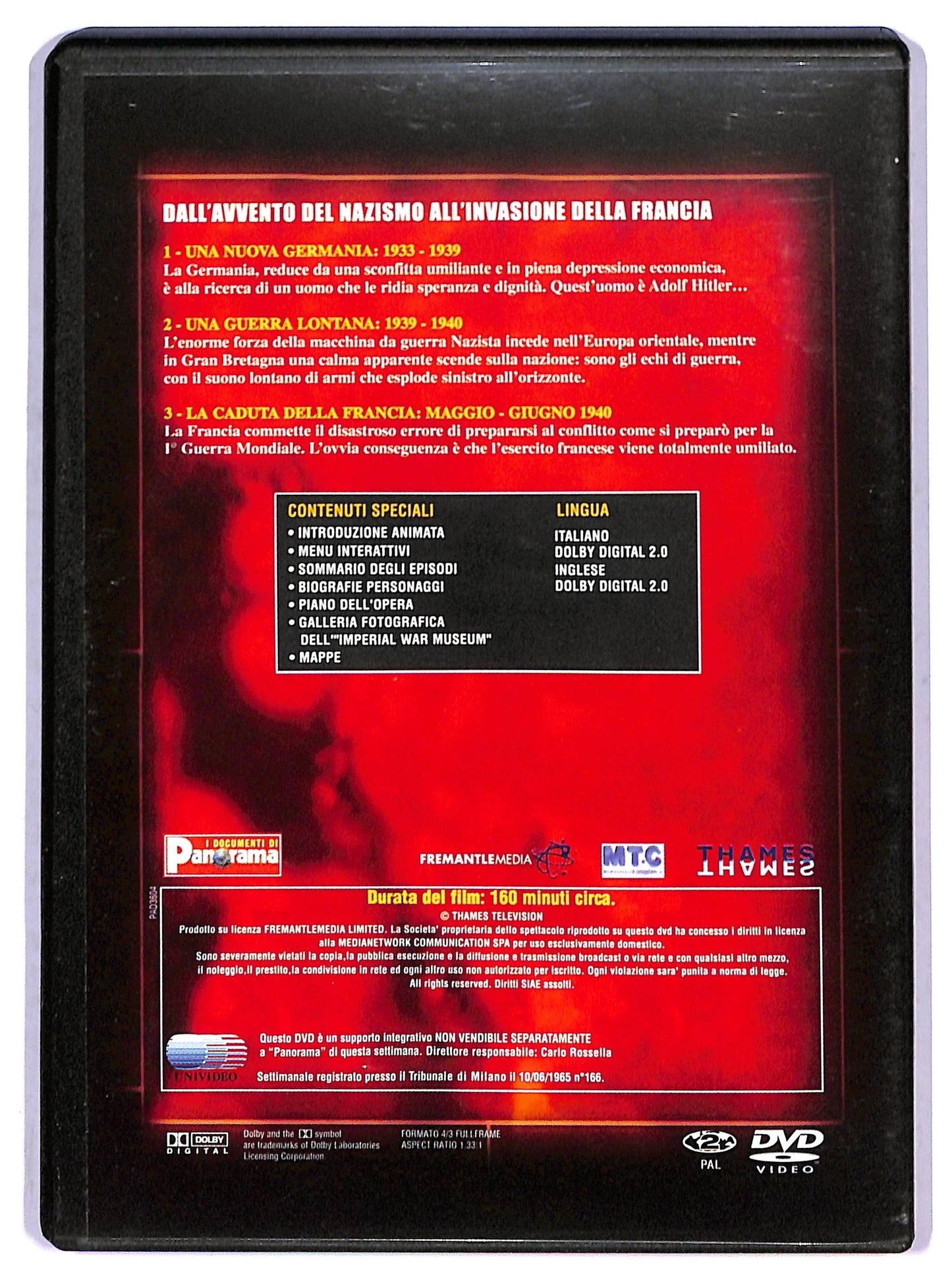 EBOND Seconda Guerra Mondiale Vol.1 EDITORIALE DVD D801452