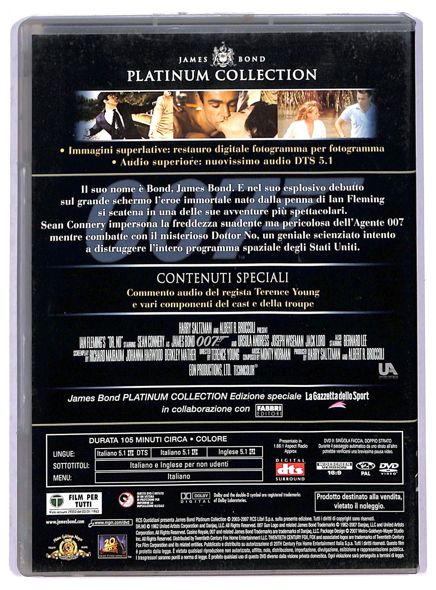 EBOND Licenza di uccidere EDITORIALE DVD D801454