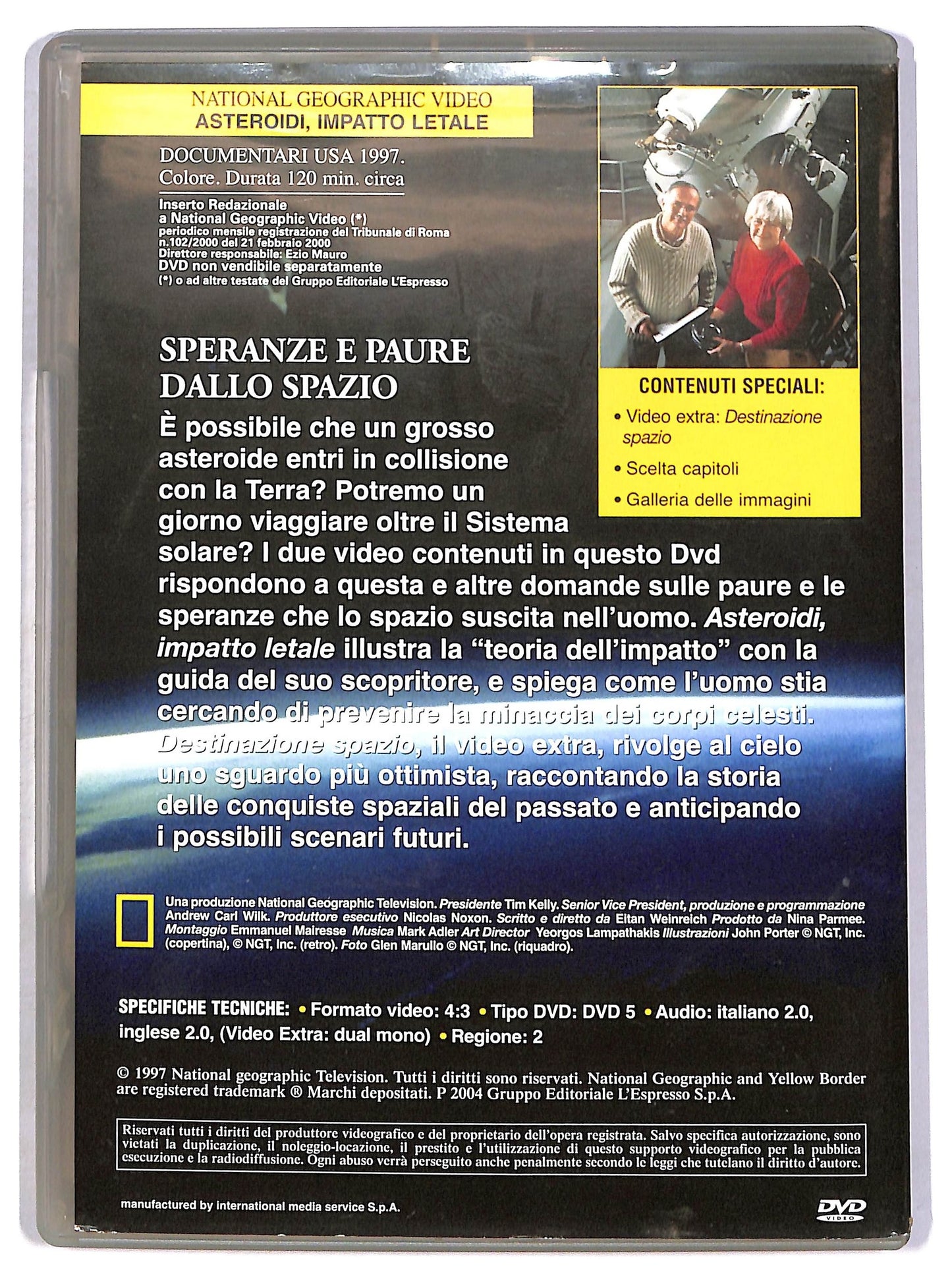 EBOND Asteroidi: Impatto Letale - National Geographic Vol. 20 DVD D801513