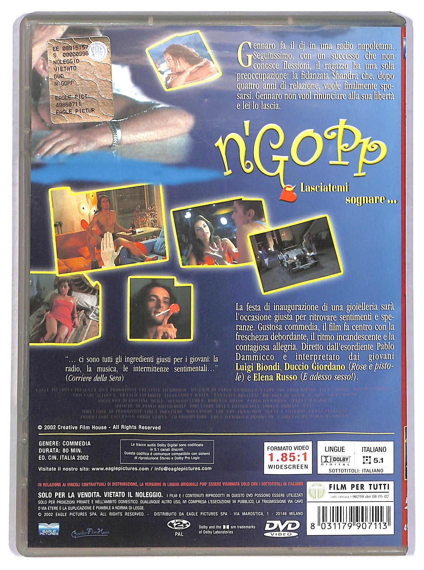 EBOND N'gopp - Lasciatemi sognare DVD D801540