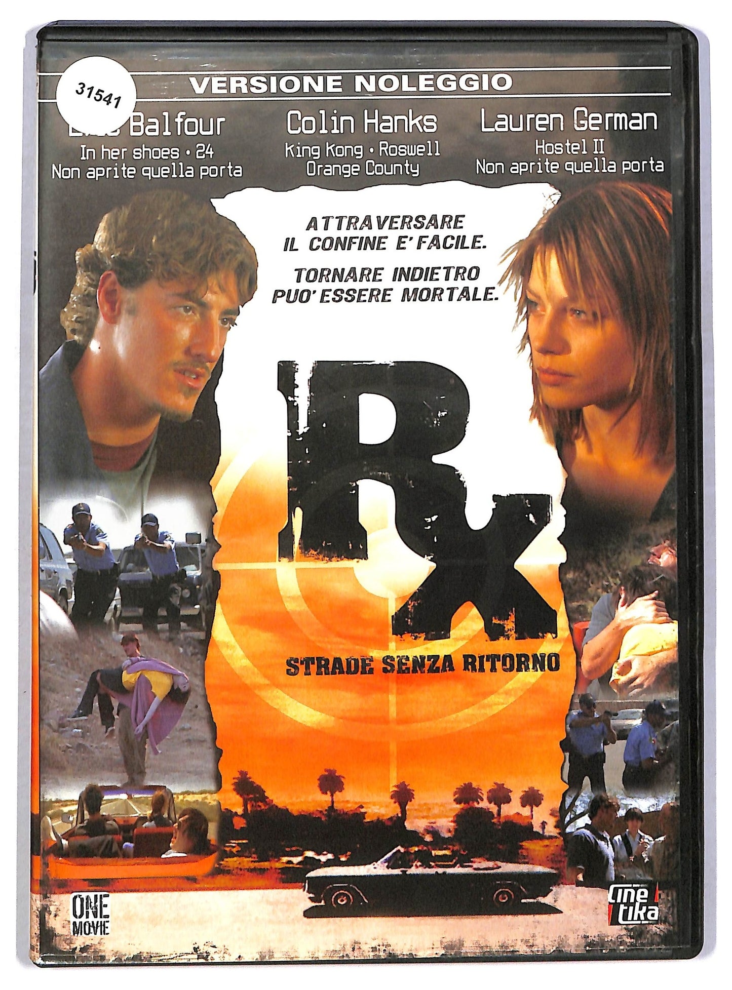 EBOND Rx - Strade senza Ritorno NOLEGGIO DVD D801727