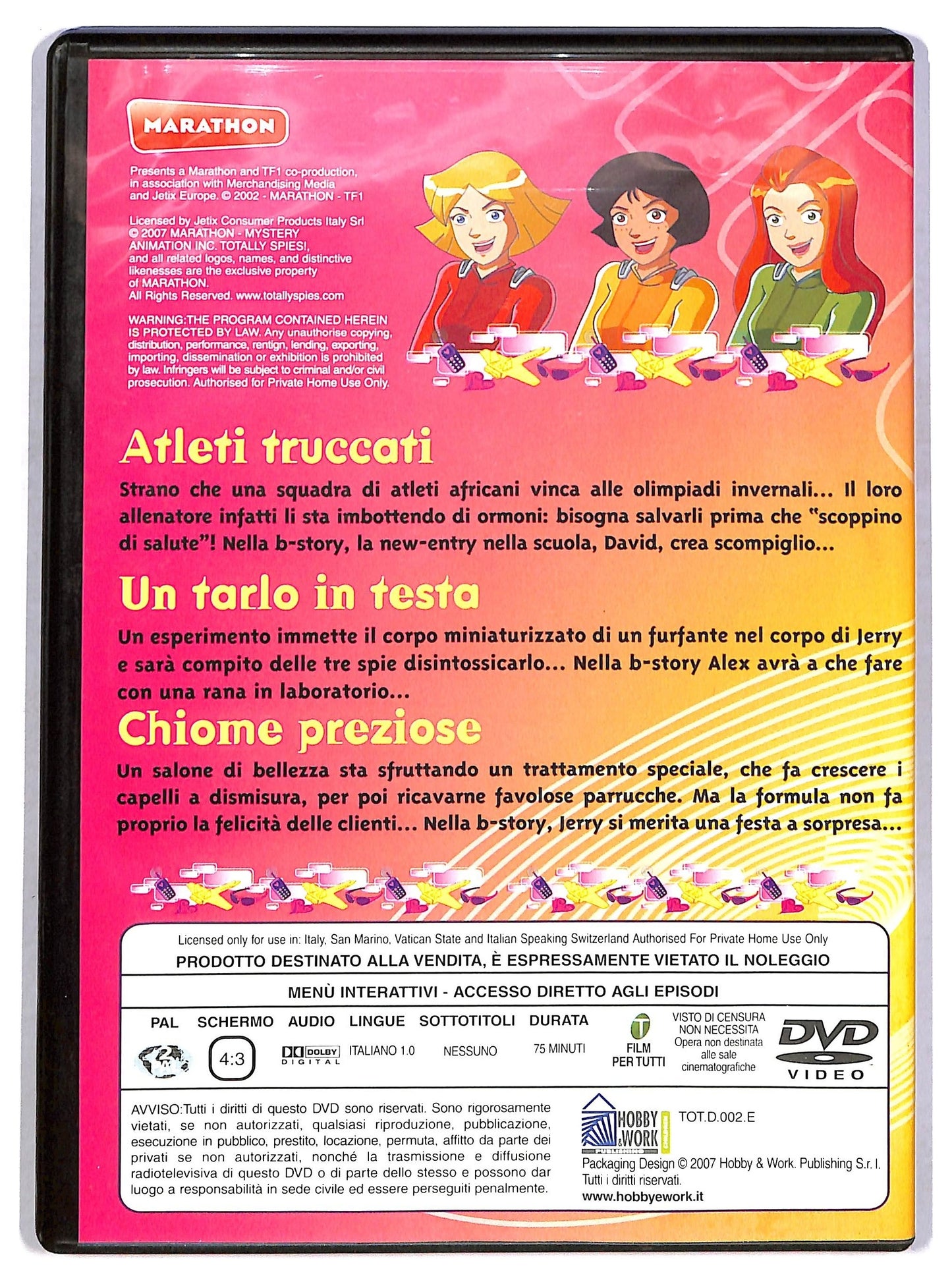 EBOND Totally spies volume 2 EDITORIALE DVD D801829
