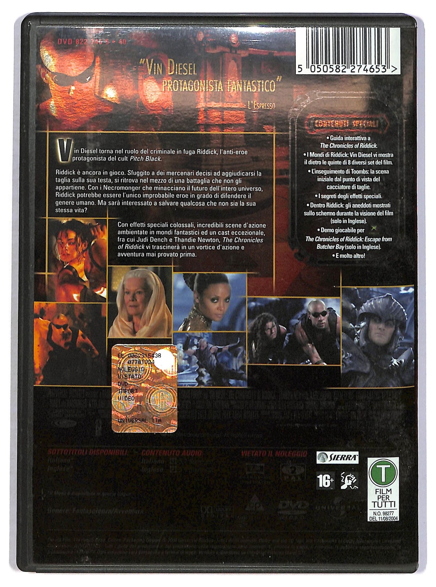 EBOND riddick DVD D801941