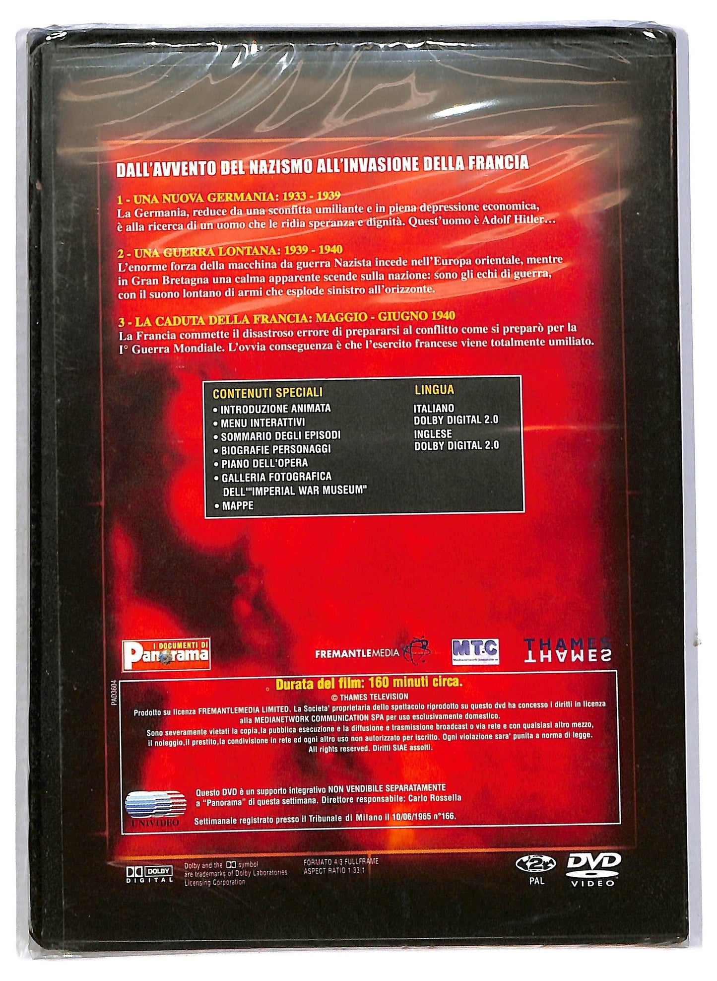 EBOND Seconda Guerra Mondiale Vol.1 EDITORIALE DVD D801944