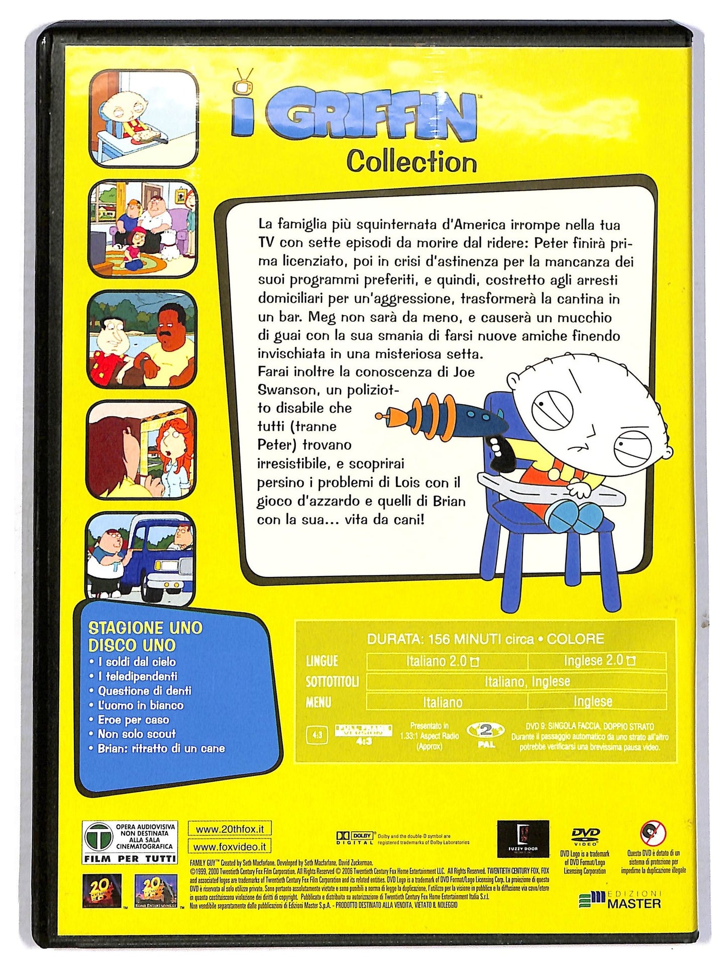 EBOND I griffin stagione uno disco uno EDITORIALE DVD D802020