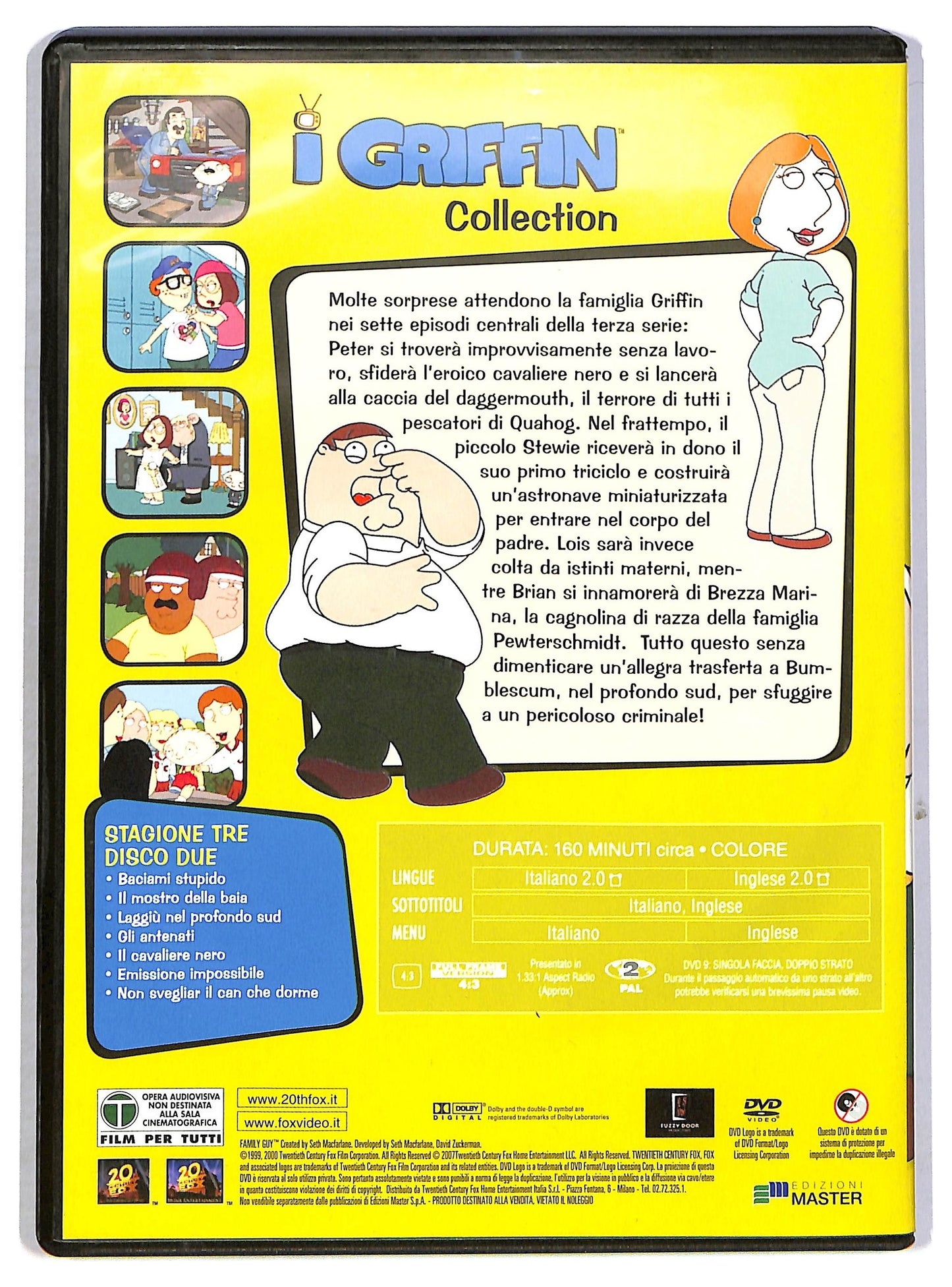 EBOND I griffin stagione tre disco 2  EDITORIALE DVD D802022