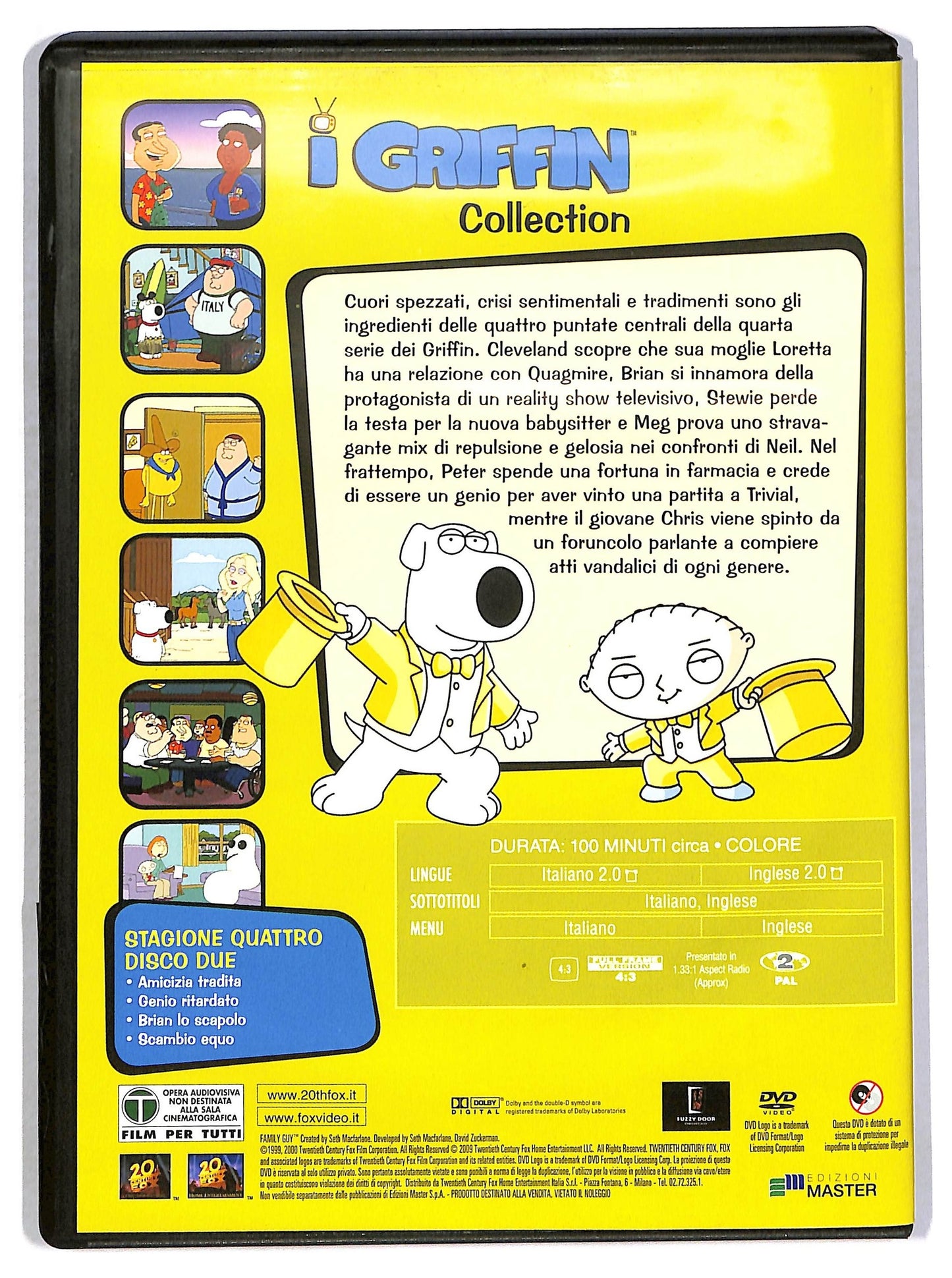 EBOND I griffin stagione quattro disco due EDITORIALE DVD D802029