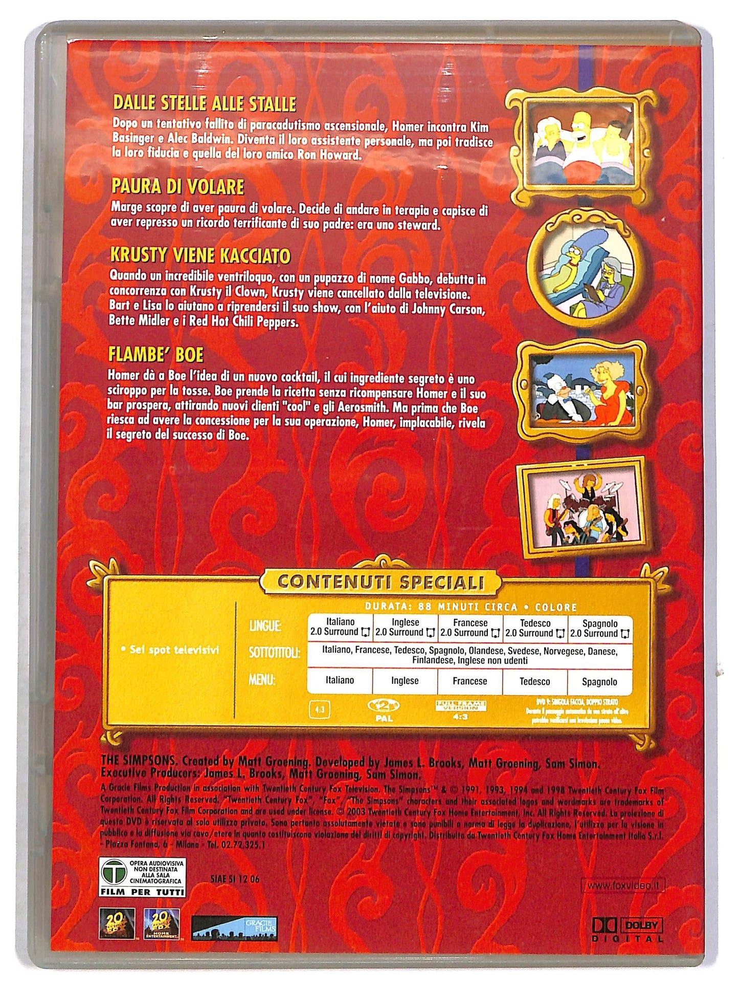 EBOND I Simpson - The Simpsons Go To Hollywood EDITORIALE DVD D802042