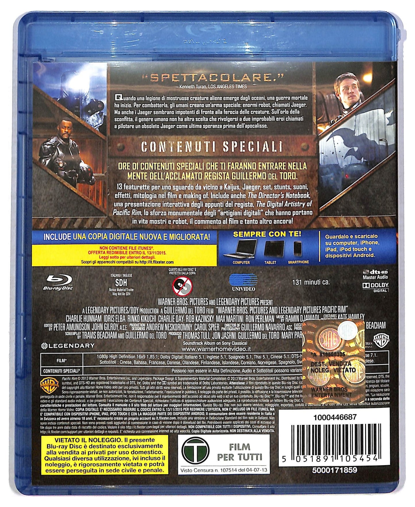 EBOND pacific rim BLURAY D802108