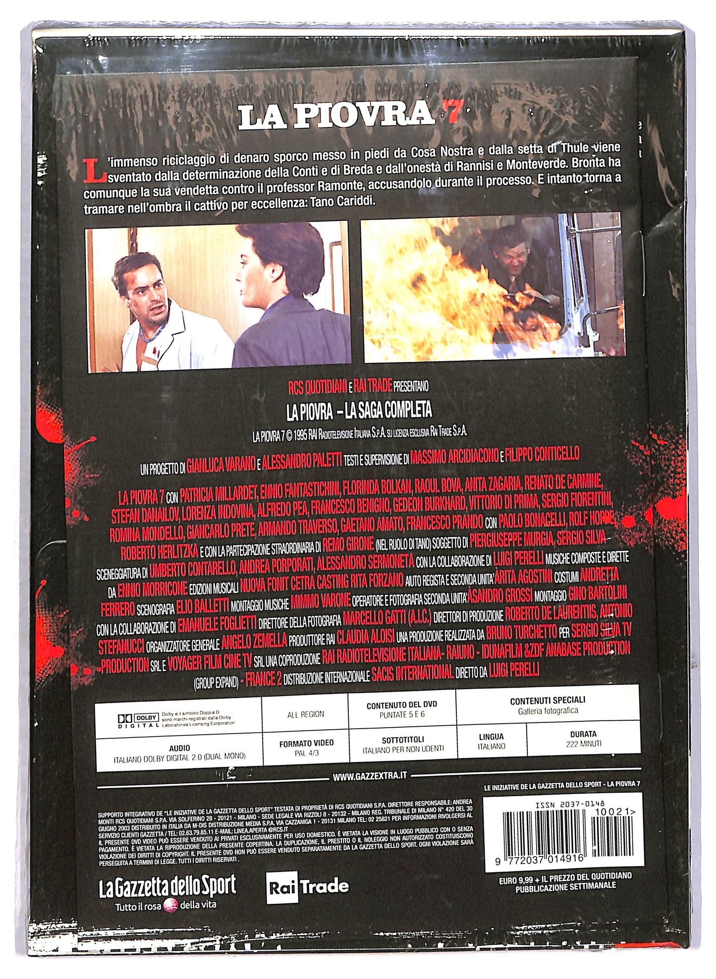 EBOND La piovra 7 - puntate 5 - 6 EDITORIALE DVD D802148