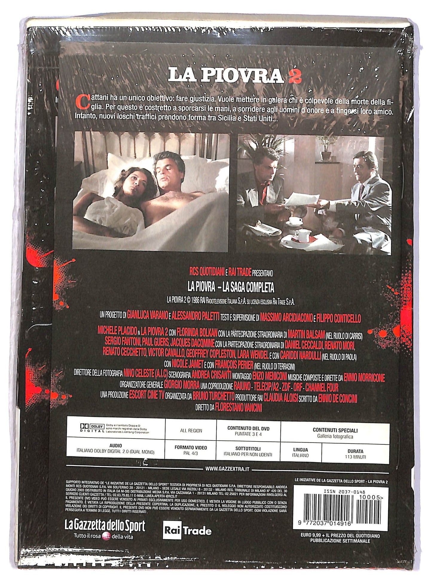 EBOND La piovra 2 puntate 3 - 4 EDITORIALE DVD D802153