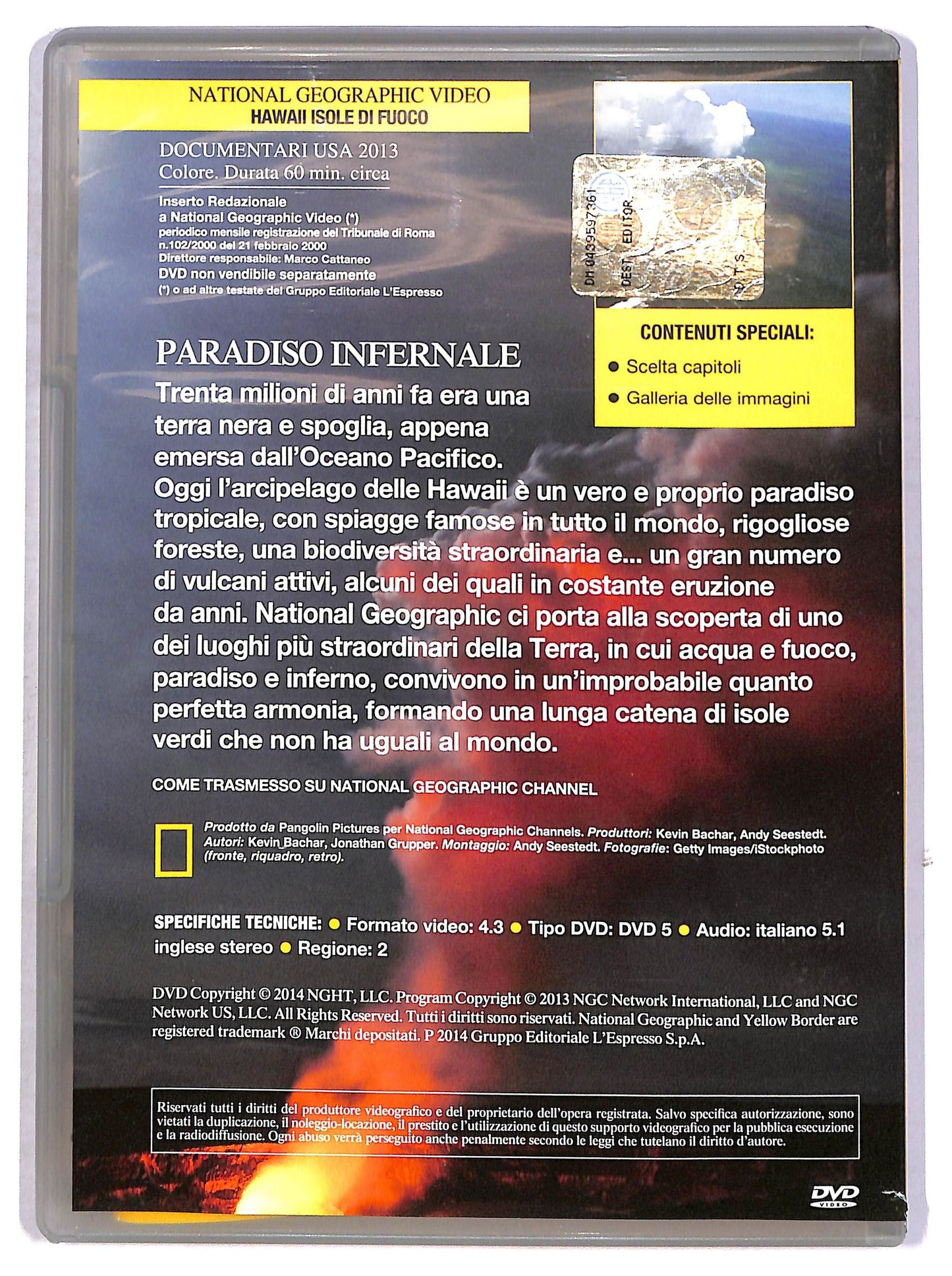 EBOND Vulcani, la Furia della Natura vol. 8  EDITORIALE DVD D802158