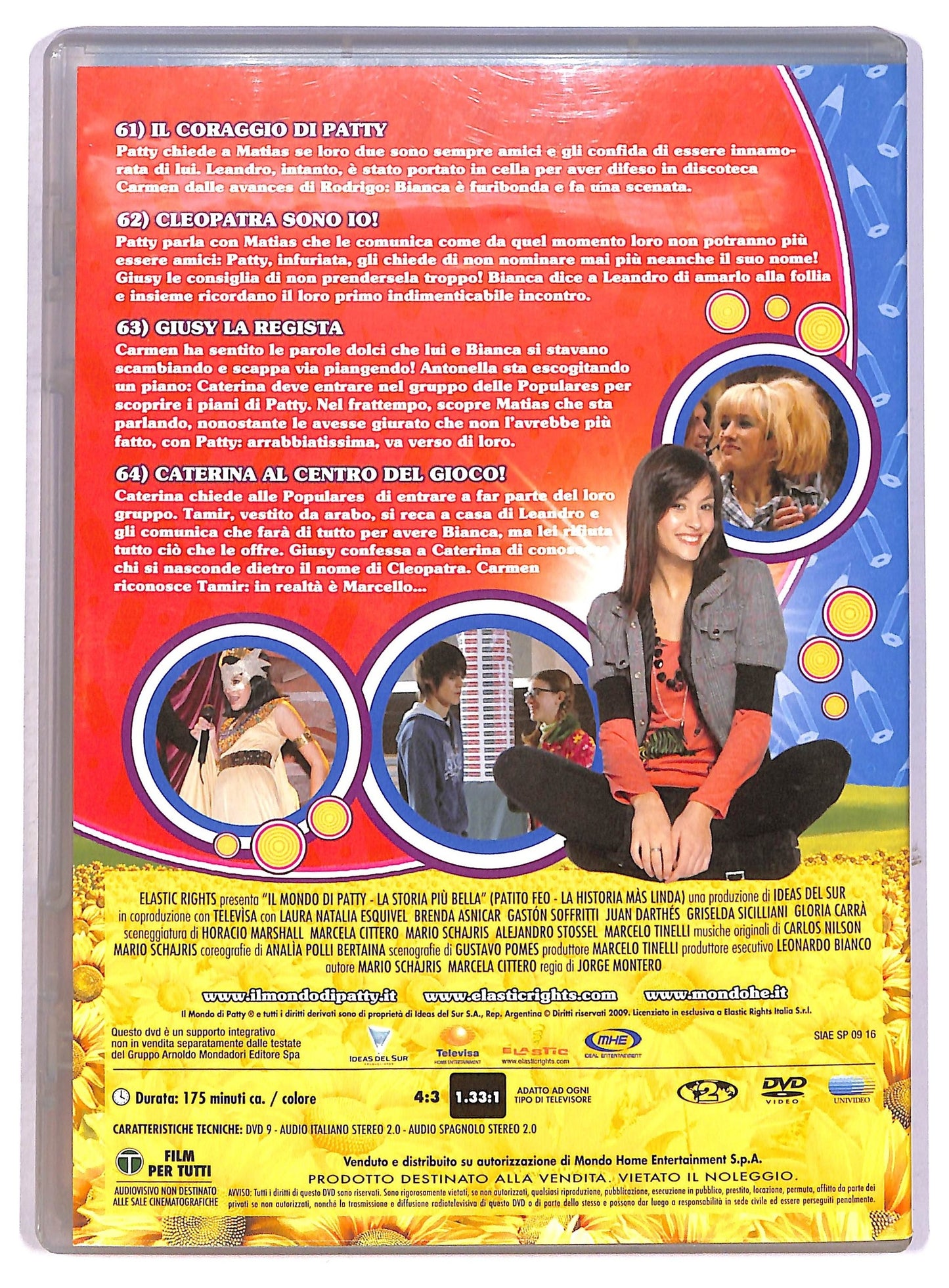 EBOND Il mondo di Patty volume 16 episodi 61 - 64 EDITORIALE DVD D802209