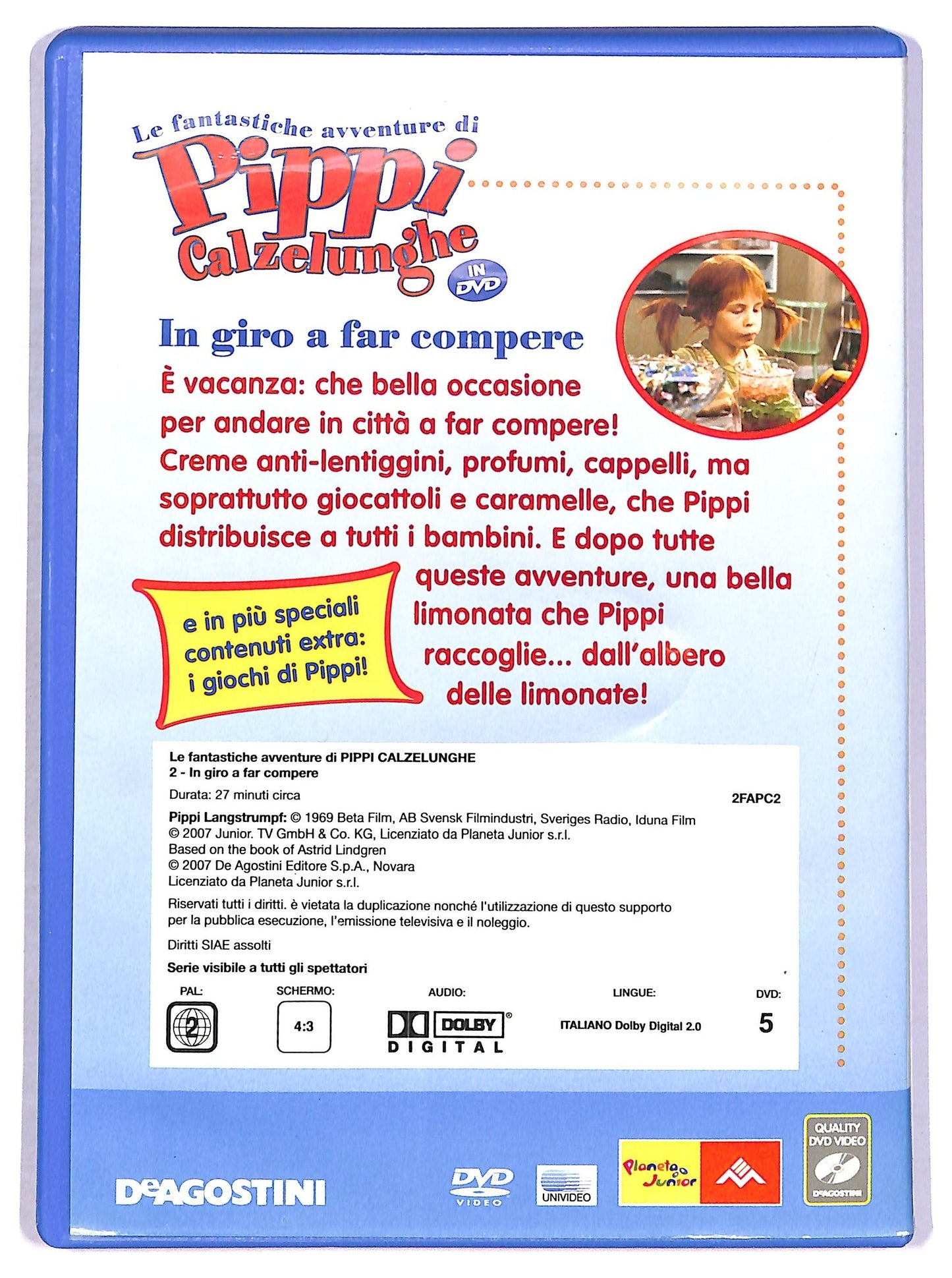 EBOND In Giro a Far Compere - Le Avventure Di Pippi Calzelunghe N.2 DVD D802213