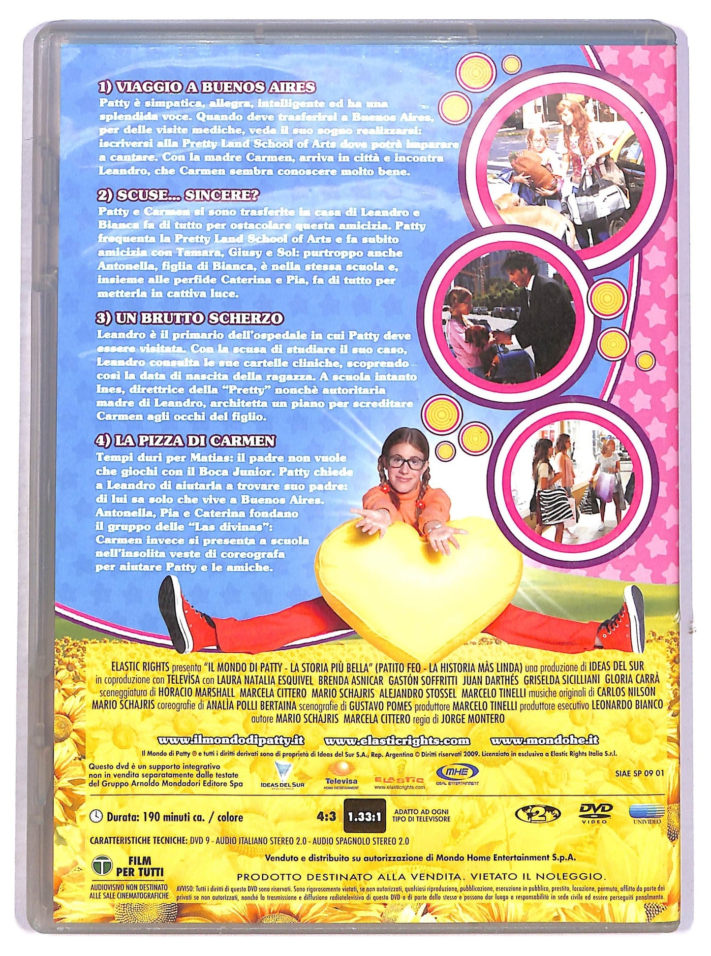 EBOND Il mondo di Patty VOLUME 1 EPISODI 1 - 4 EDITORIALE DVD D802221