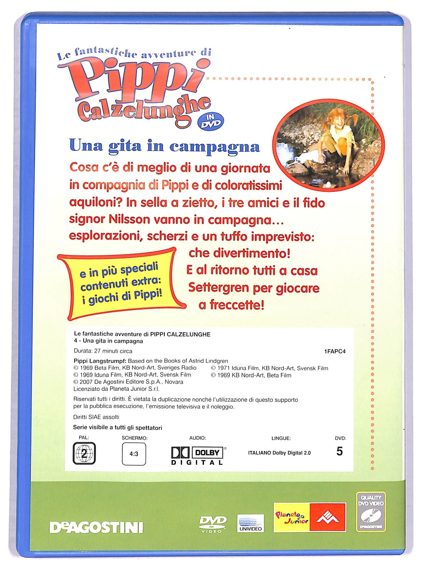 EBOND Pippi Calzelunghe Vol.4 - Una Gita In Campagna EDITORIALE DVD D802241