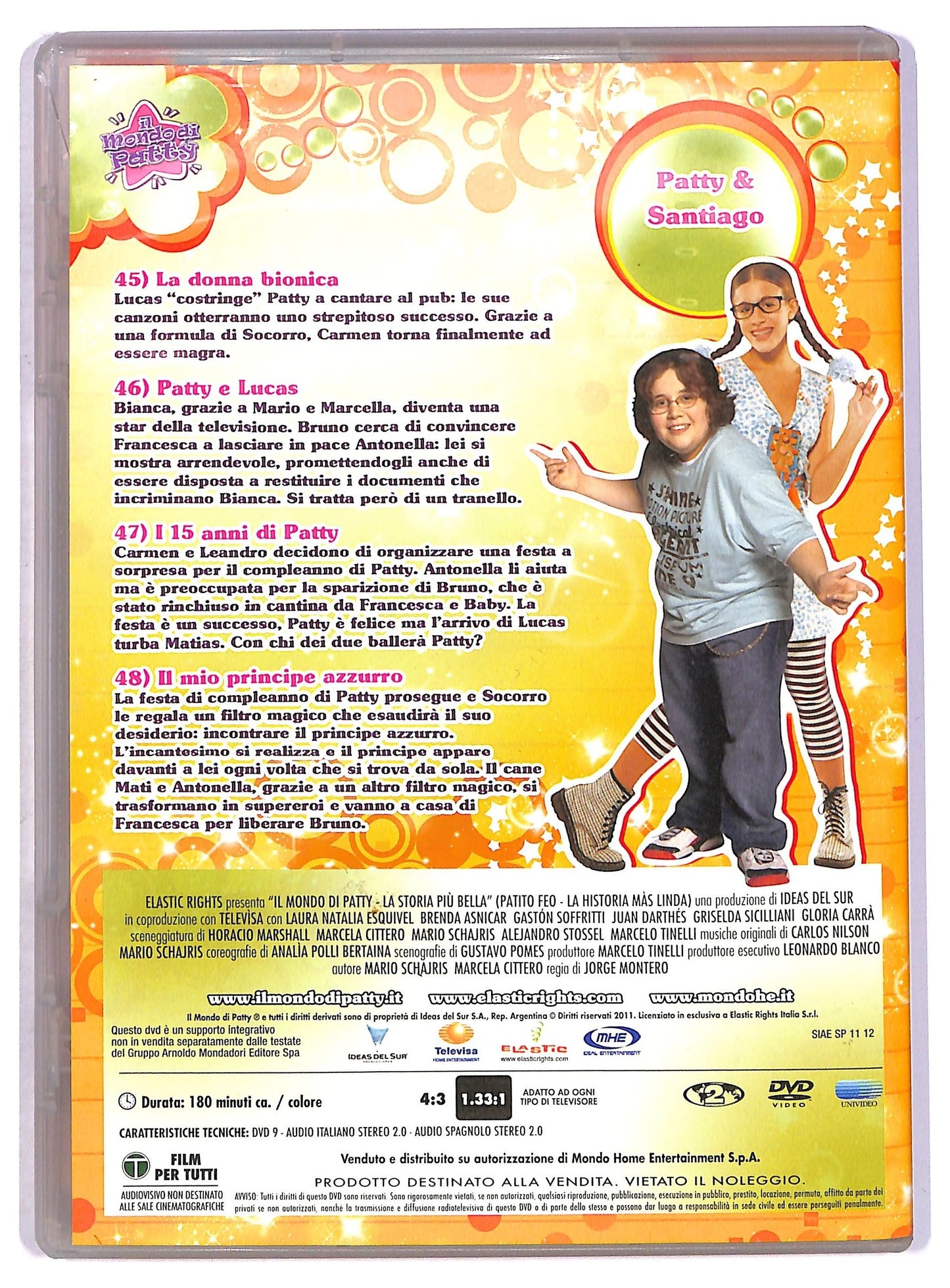EBOND Il mondo di Patty seconda serie volume 12 episodi 45 - 48 EDITORIALE DVD D802242